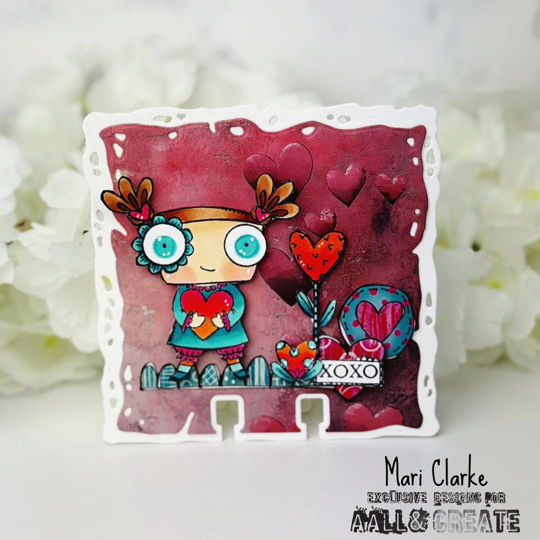 #975 - A7 Stamp Set - Heart Hugs - Image 8