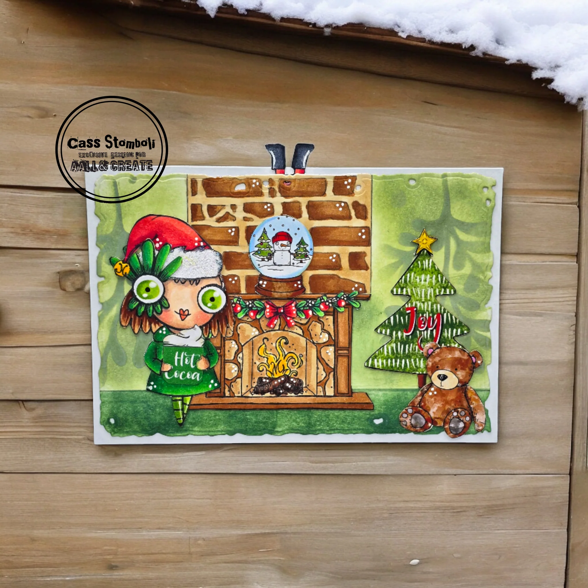 #417 - A7 Clear Stamp Set - Coffee Time - Image 3