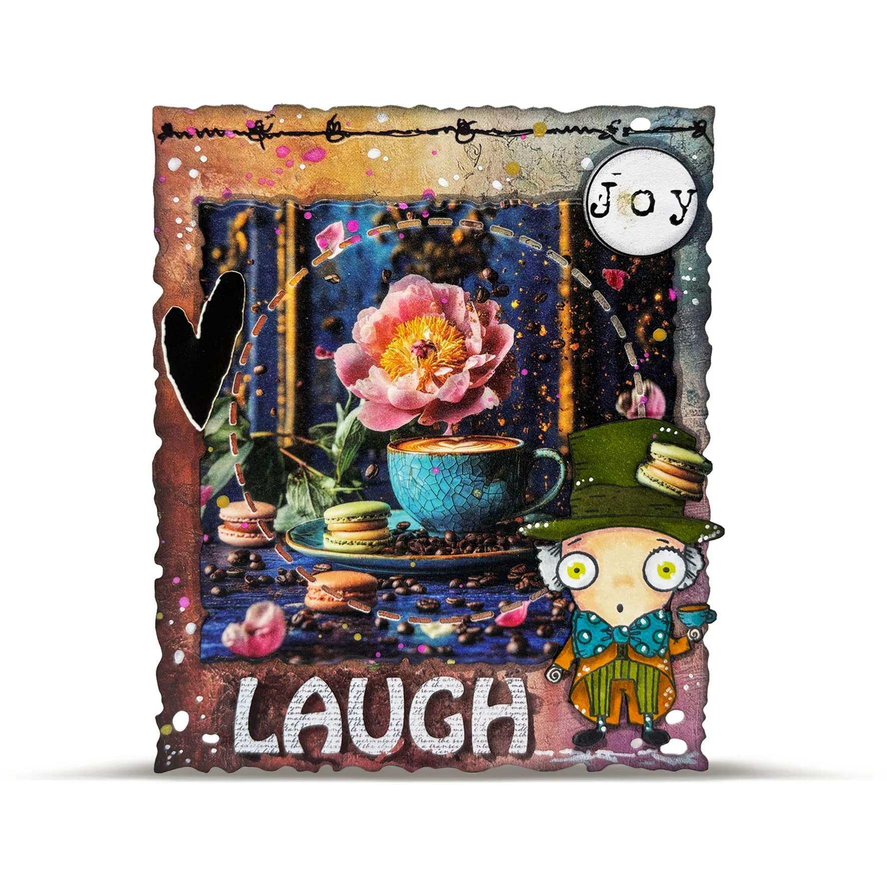 #502 - A7 Clear Stamp Set - Mad Tea Party - Image 4