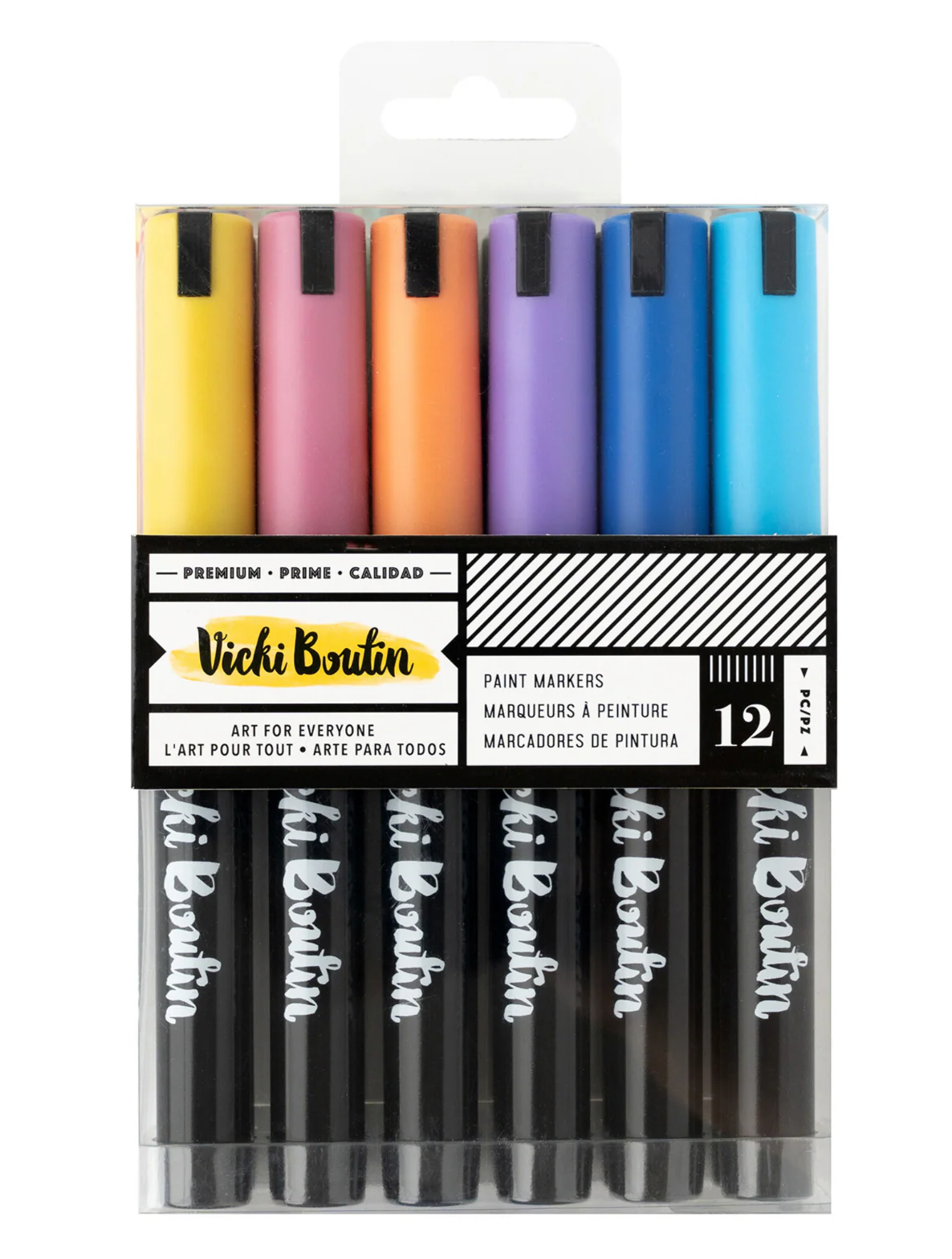 American Crafts Vicki Boutin Mixed Media Paint Markers (12pcs)