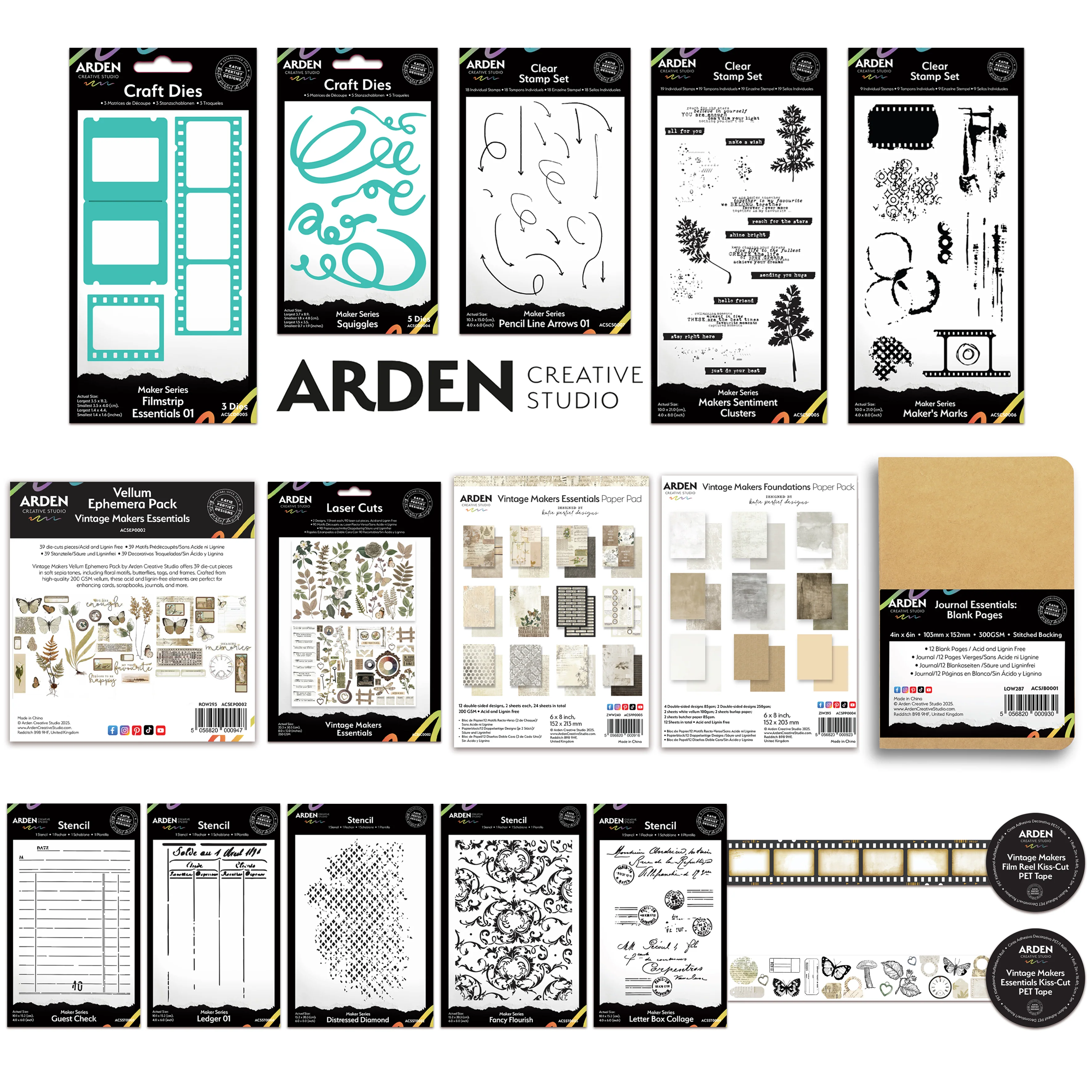 Arden Creative Studio April 2025 Complete Collection