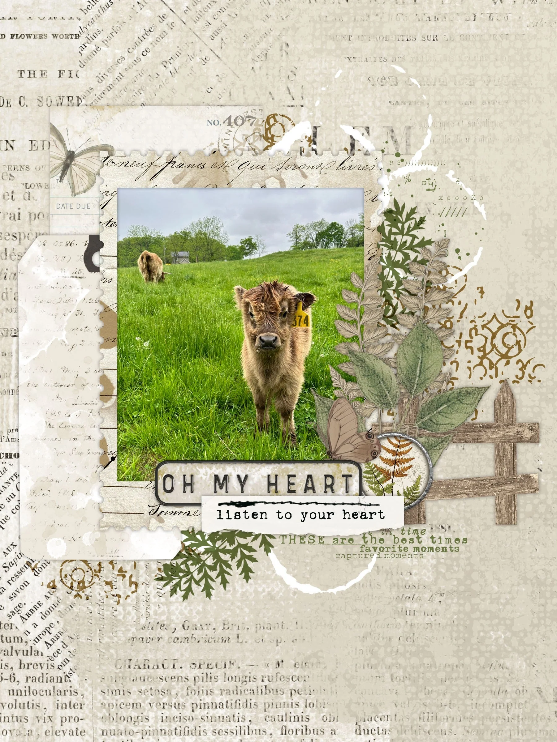 Arden Creative Studio April 2025 Laser Cuts & Ephemera Bundle - Image 4