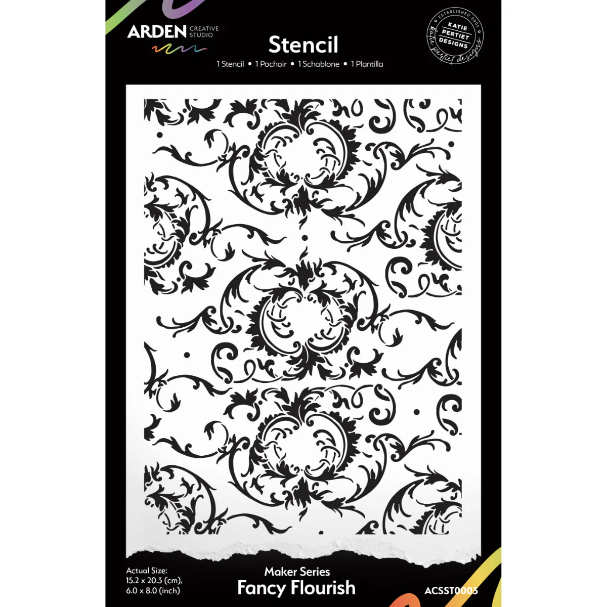 Arden Creative Studio April 2025 Stencil Bundle - Image 4
