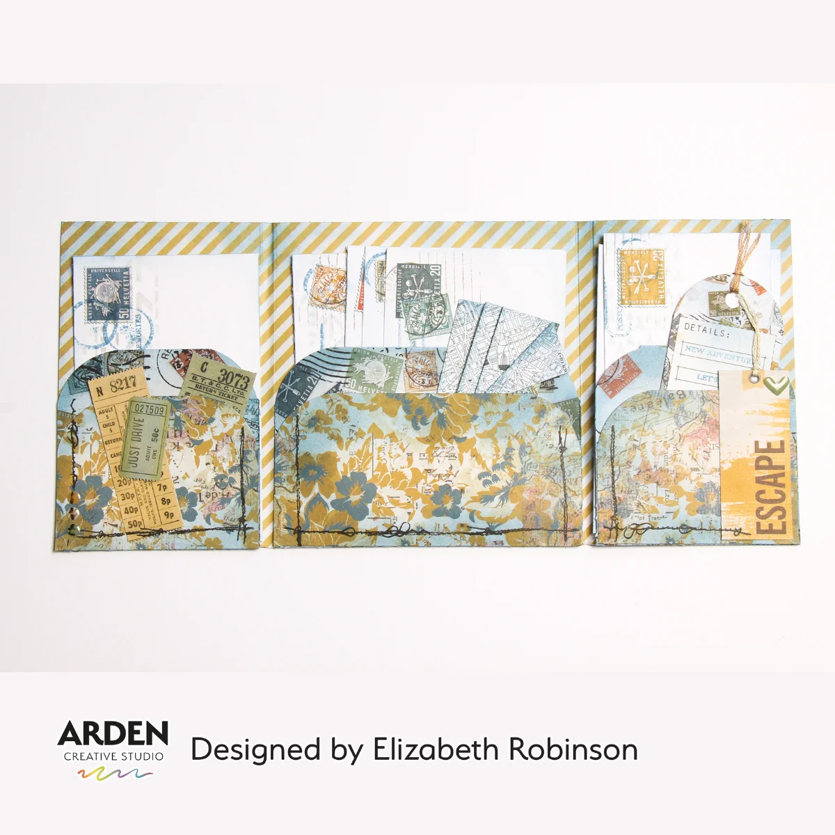 Arden Creative Studio Been There 6in x 8in Paper Pad - Image 8