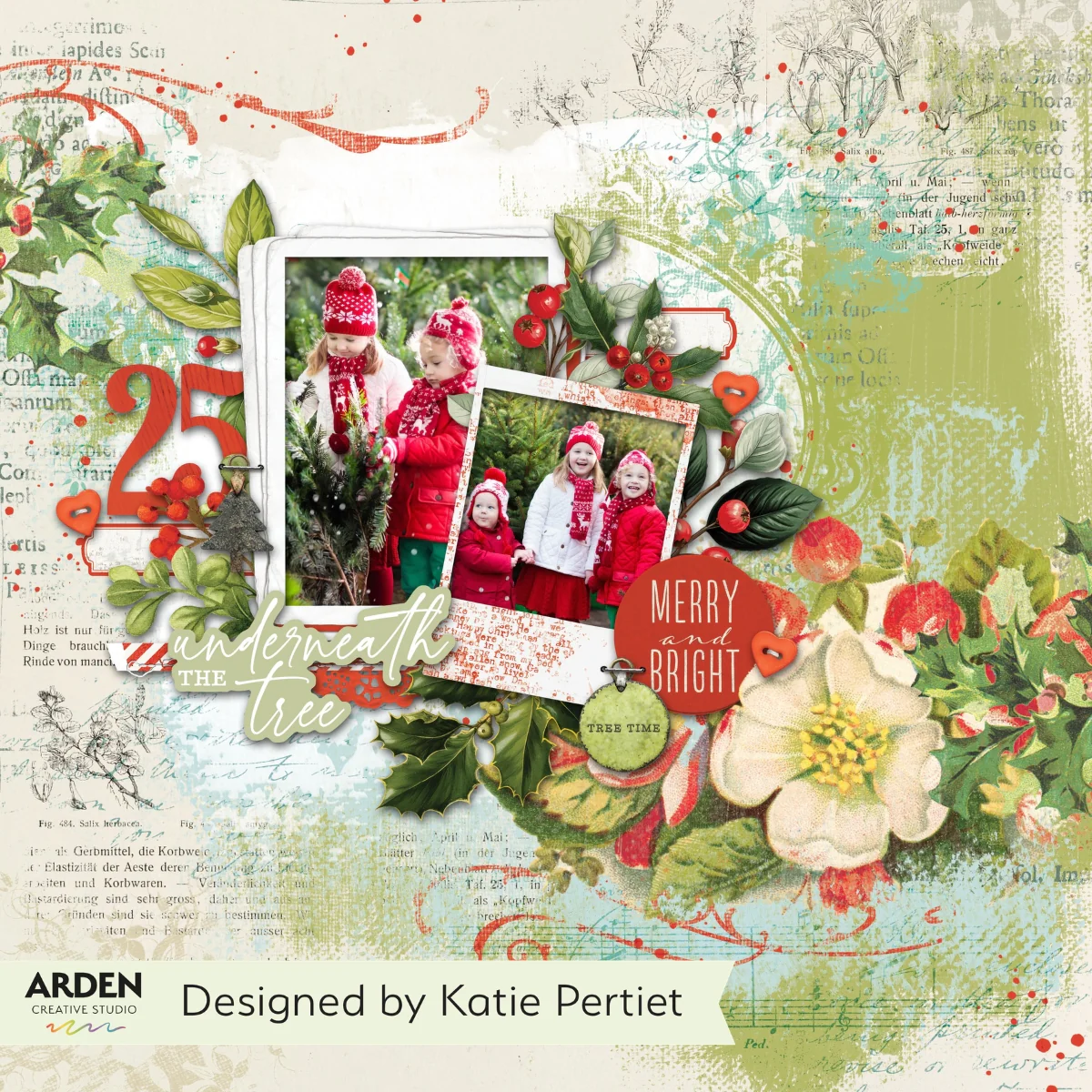 Arden Creative Studio Christmas Cheer 12in x 12in Paper Pad - Image 5