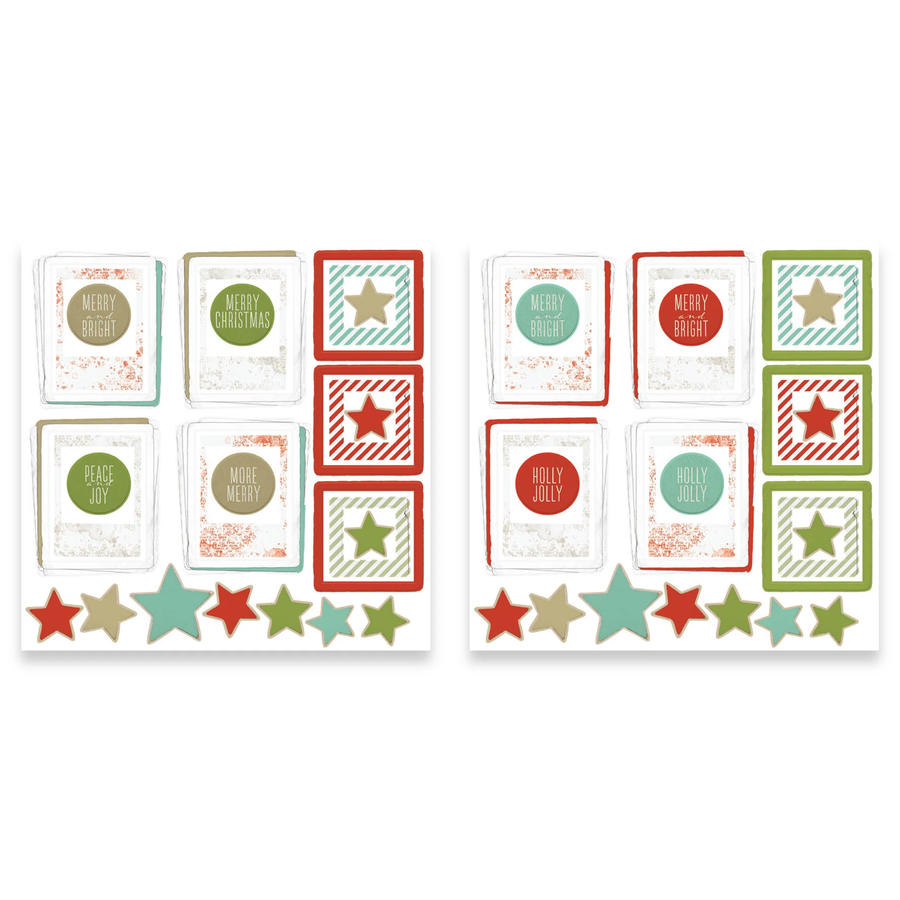 Arden Creative Studio Christmas Cheer Frame Ephemera Pack - Image 2