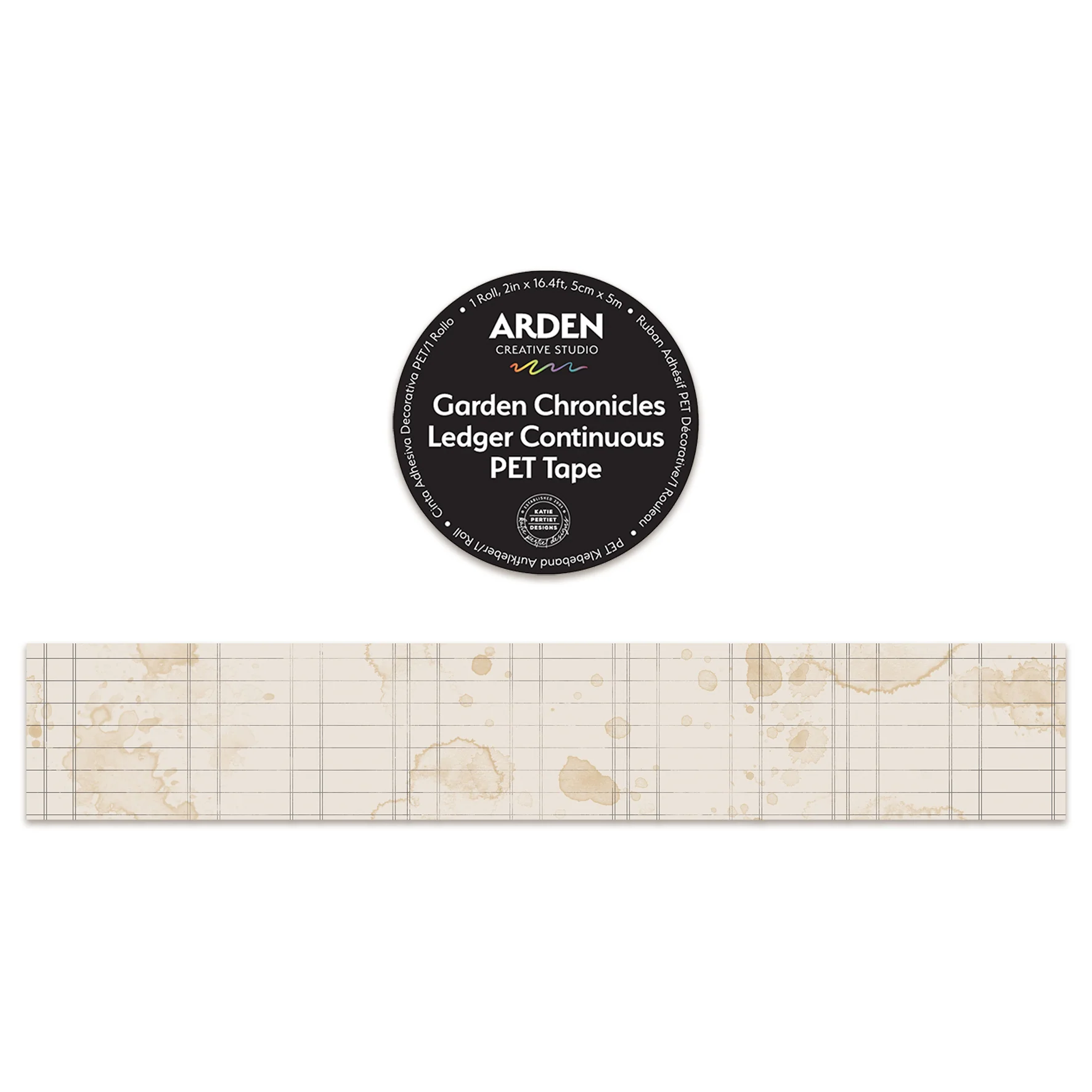 Arden Creative Studio Garden Chronicles Ledger Continuous PET Tape