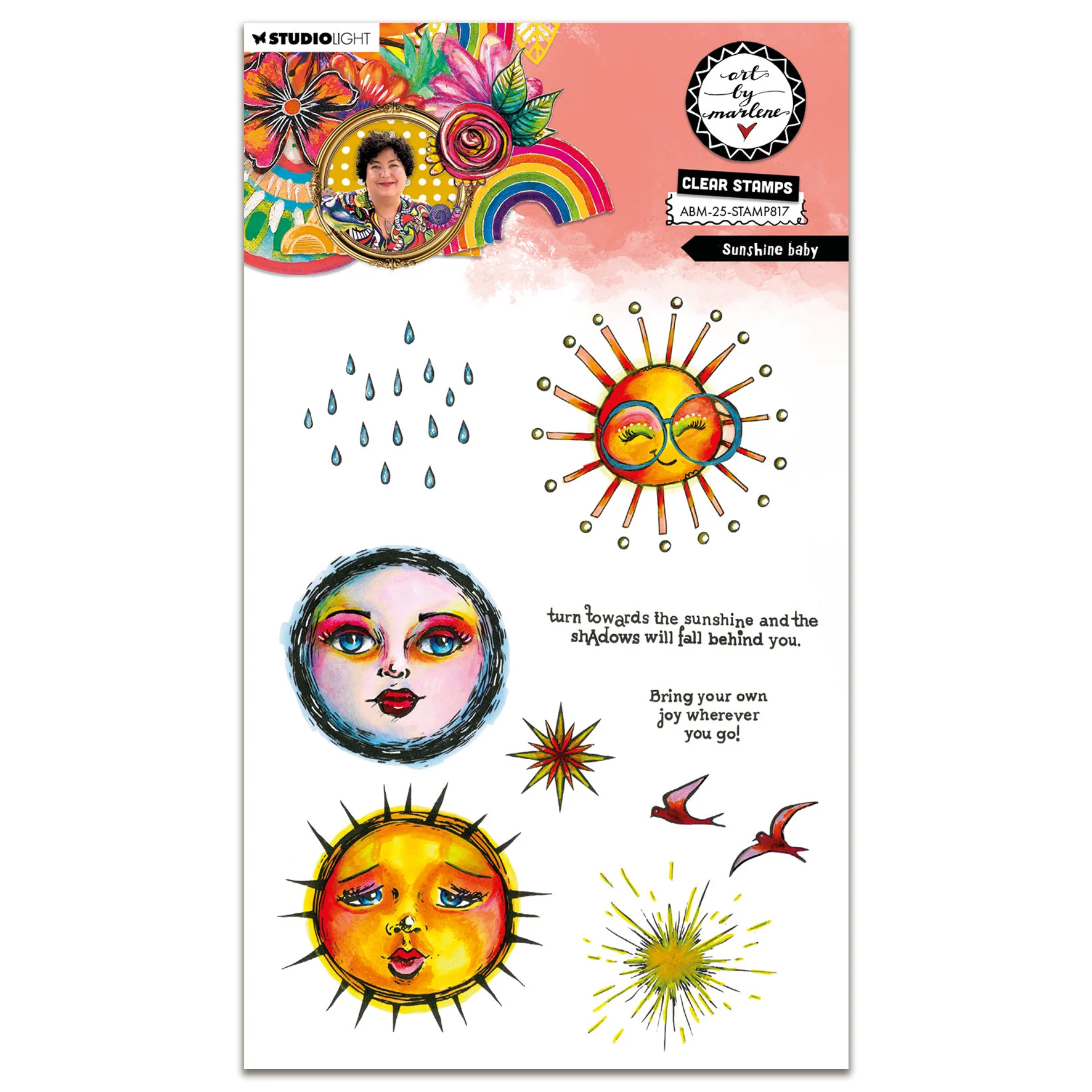 Art by Marlene Clear Stamp Set - Sunshine Baby