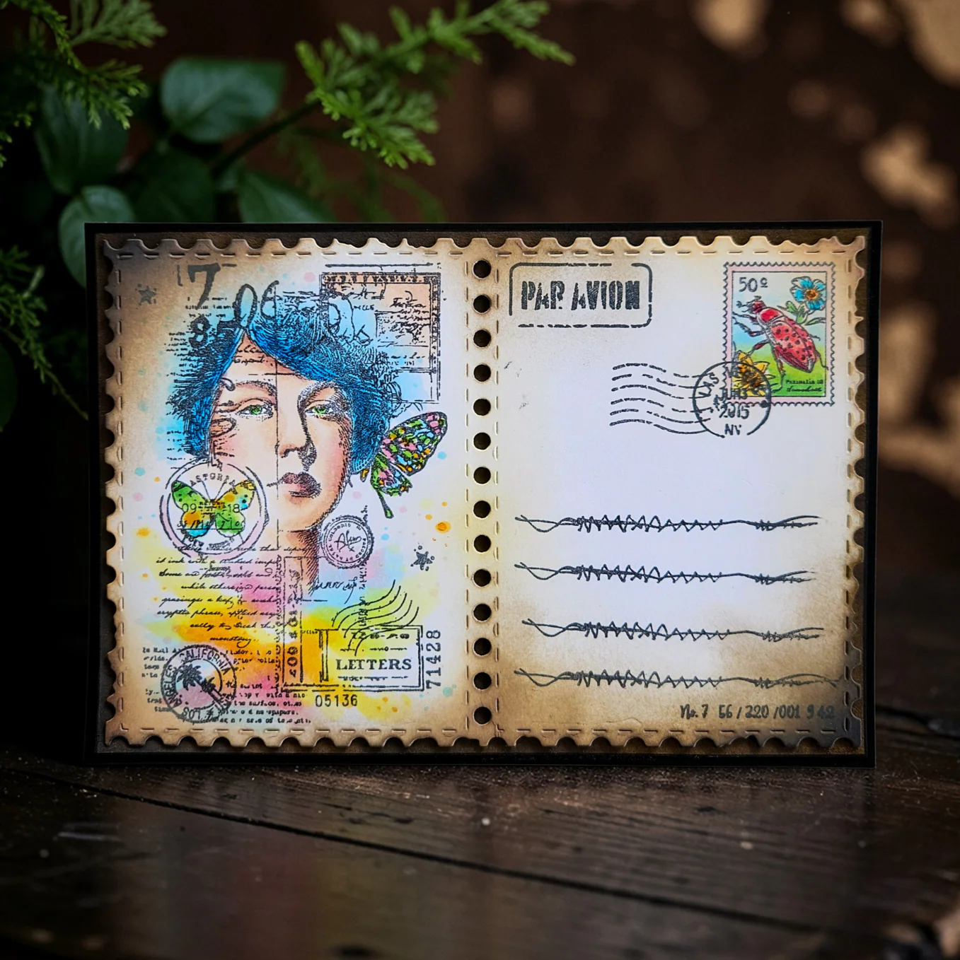 Autour De Mwa Dispatch Transit Stamp + Matching Die Bundle - Image 39
