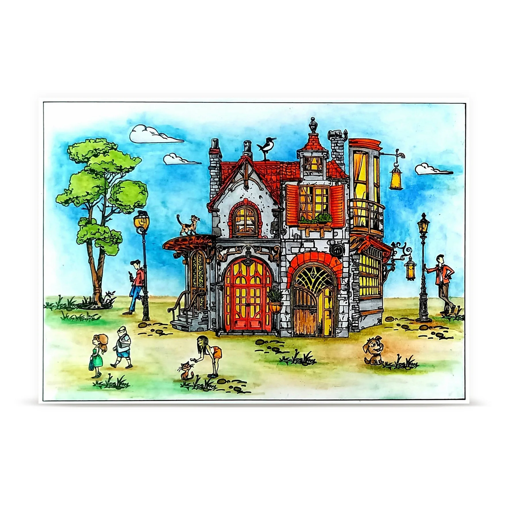 TP-1472 - A5 Stamp Set - Tiny Kingdoms - Image 12