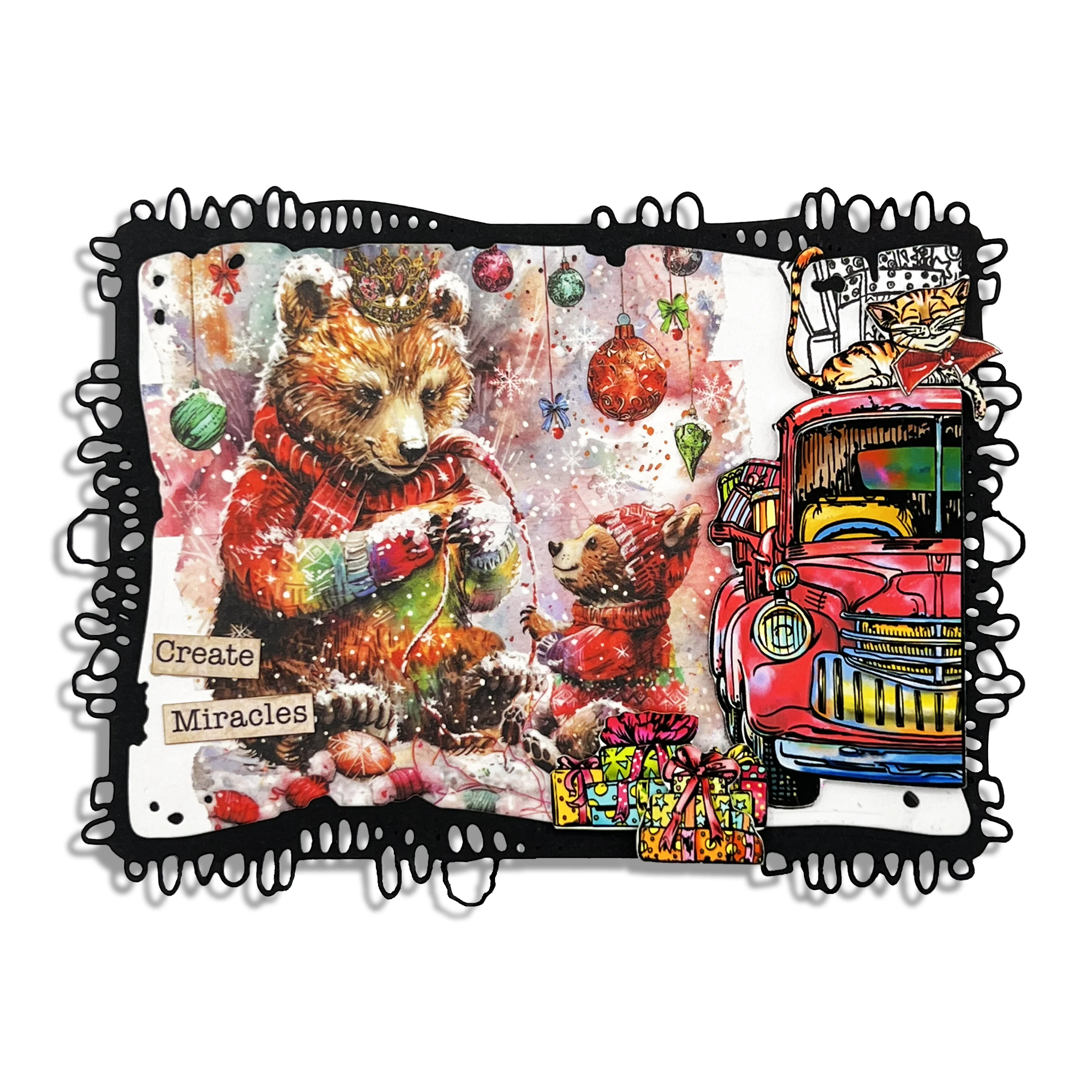 Yuletide Extravaganza Washi Bundle - 5x Washi Tapes - Image 4