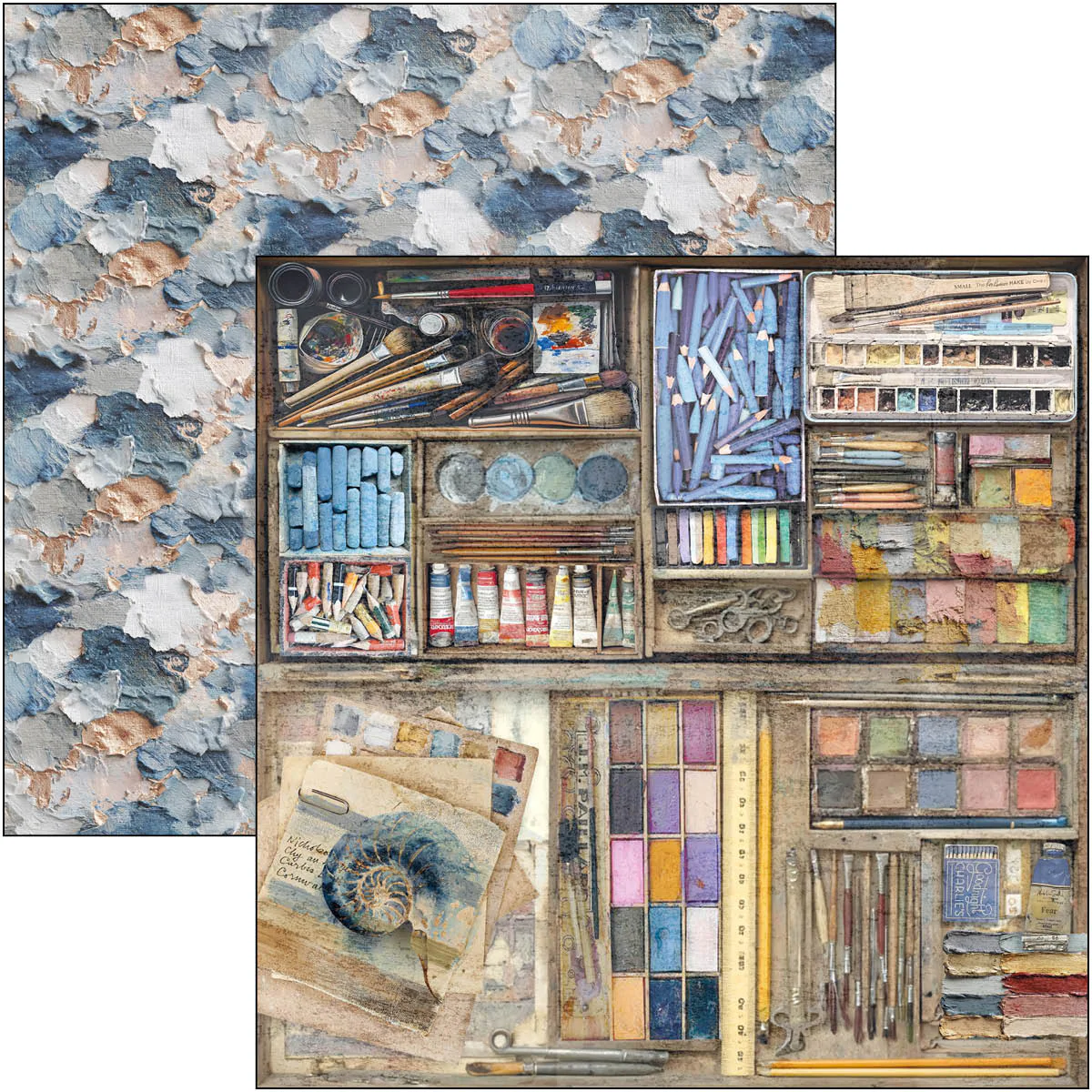 Ciao Bella An Artist Journey 8x8 Inch Paper Pad (12pcs) - Image 5
