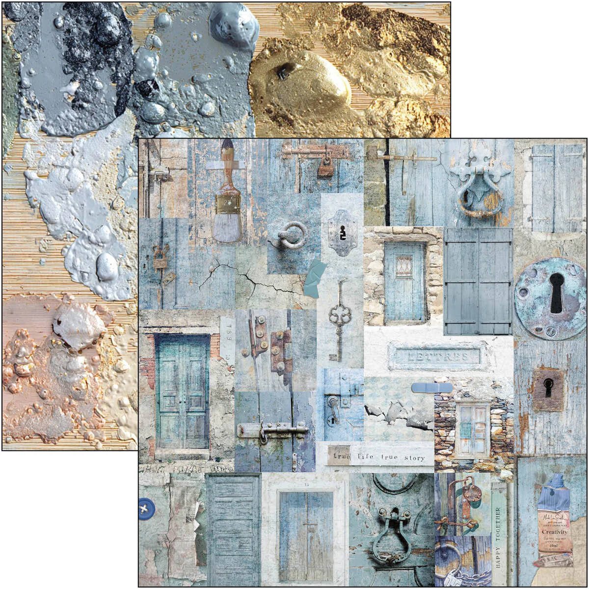 Ciao Bella An Artist Journey 8x8 Inch Paper Pad (12pcs) - Image 9