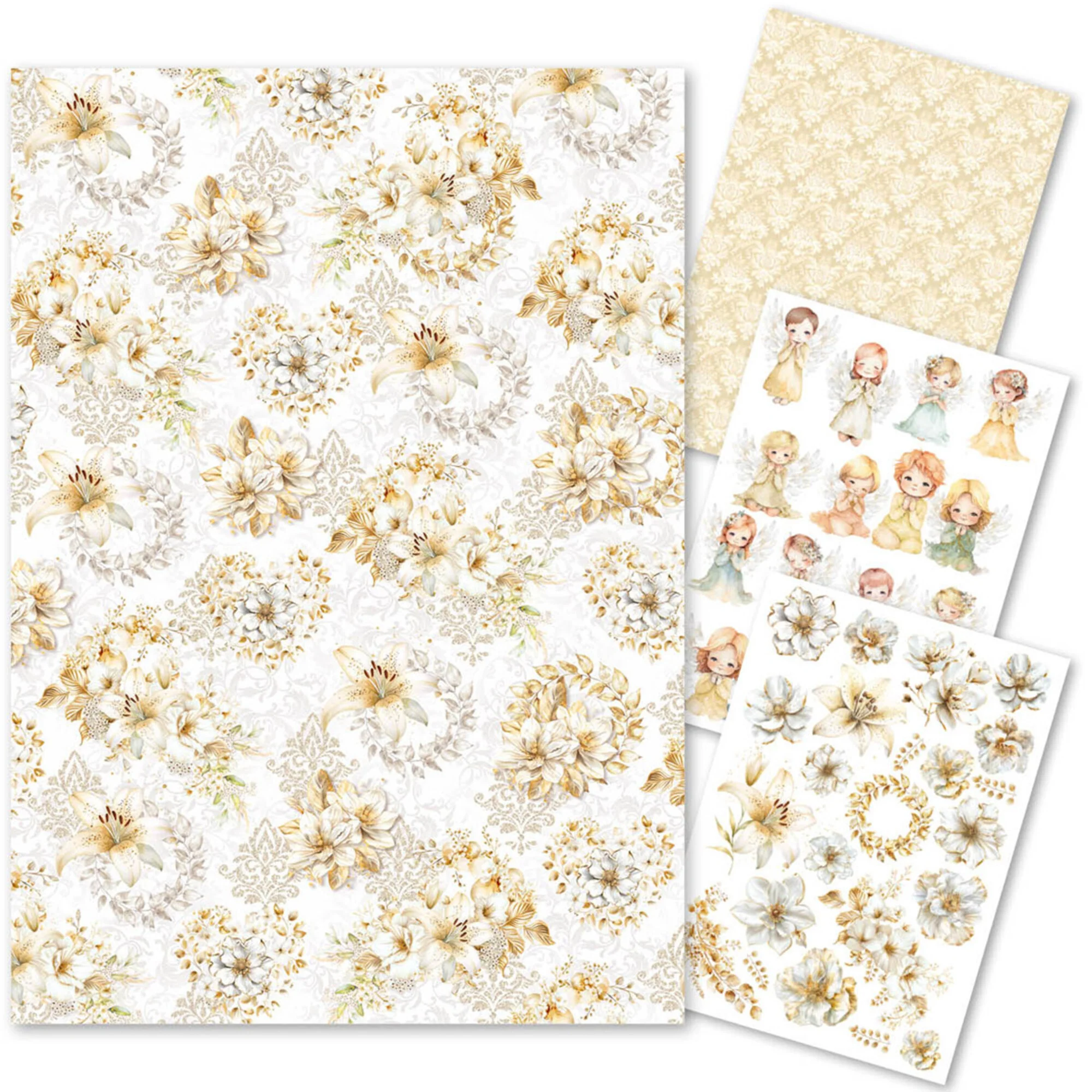 Ciao Bella Blessing Day A4 Rice Paper Mixed (4pcs)