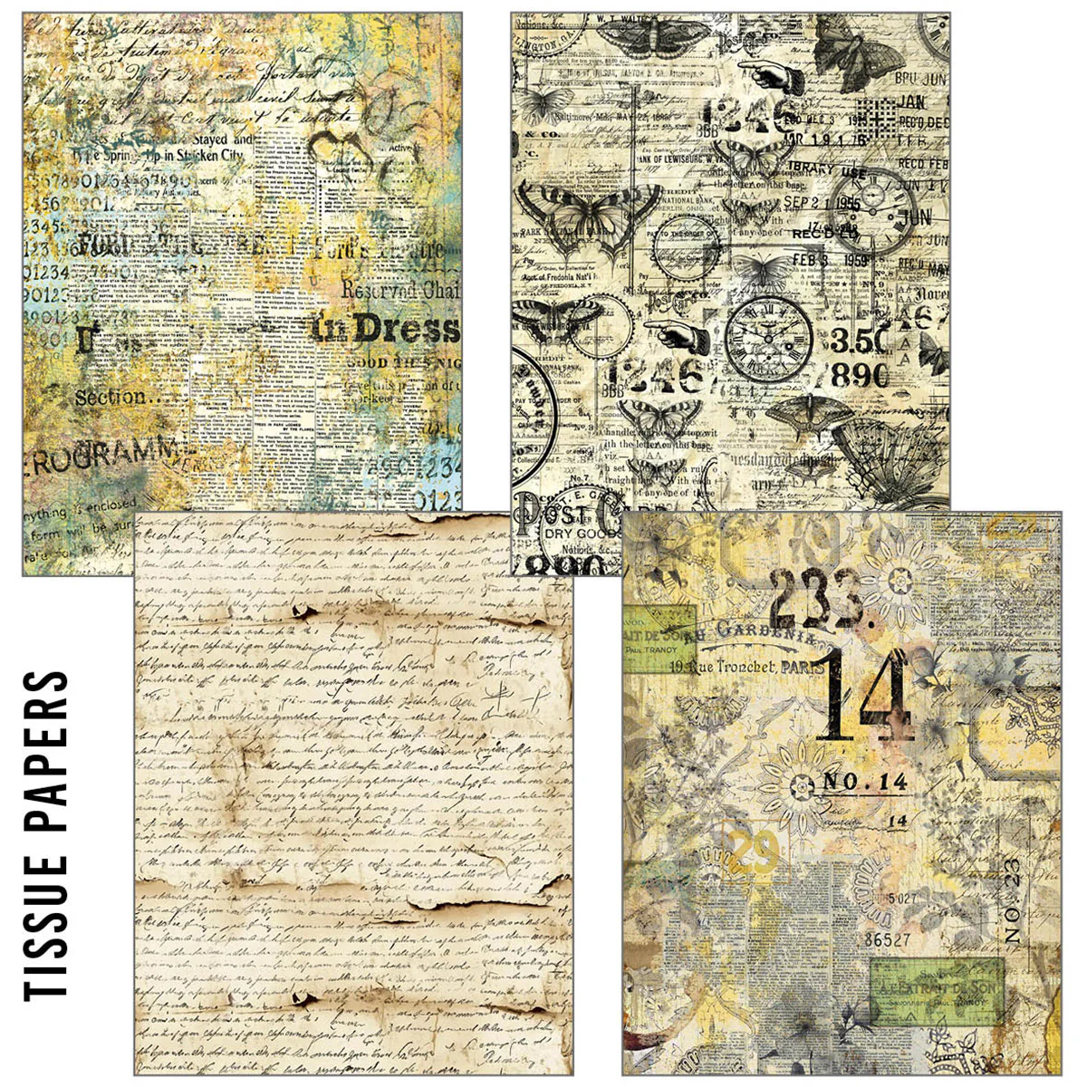 Ciao Bella Craftmix Mixed A5 Paper Pack Time Capsule (8pcs) - Image 3