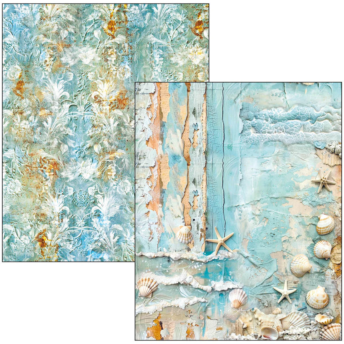Ciao Bella Edge of the Ocean A4 Maxi Mixed Media Book - Image 10