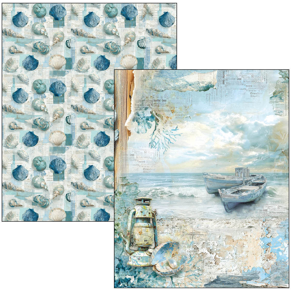 Ciao Bella Edge of the Ocean A4 Maxi Mixed Media Book - Image 13