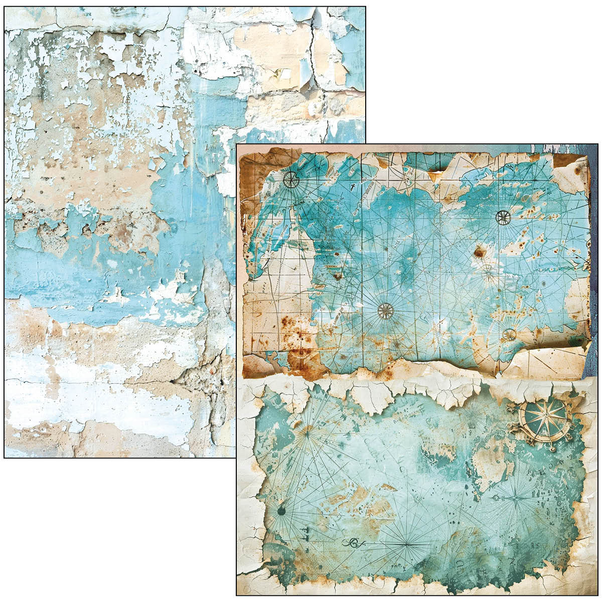 Ciao Bella Edge of the Ocean A4 Maxi Mixed Media Book - Image 14