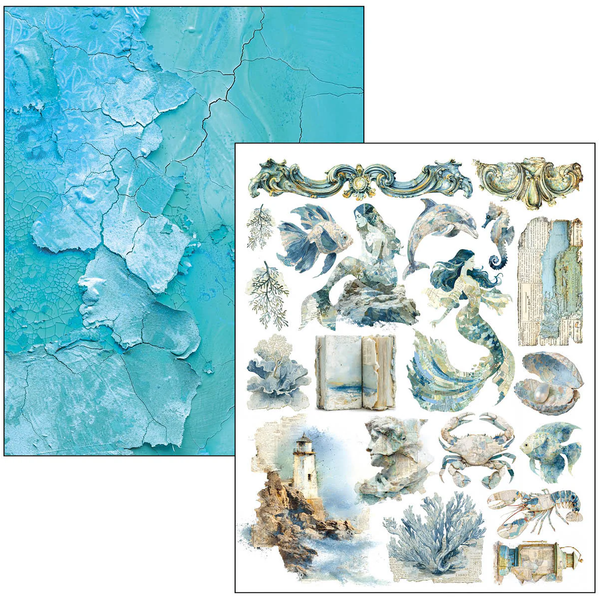Ciao Bella Edge of the Ocean A4 Maxi Mixed Media Book - Image 18