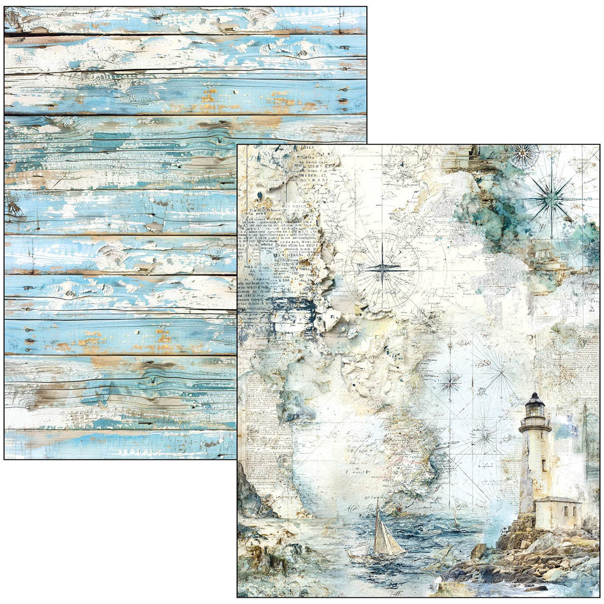 Ciao Bella Edge of the Ocean A4 Maxi Mixed Media Book - Image 4