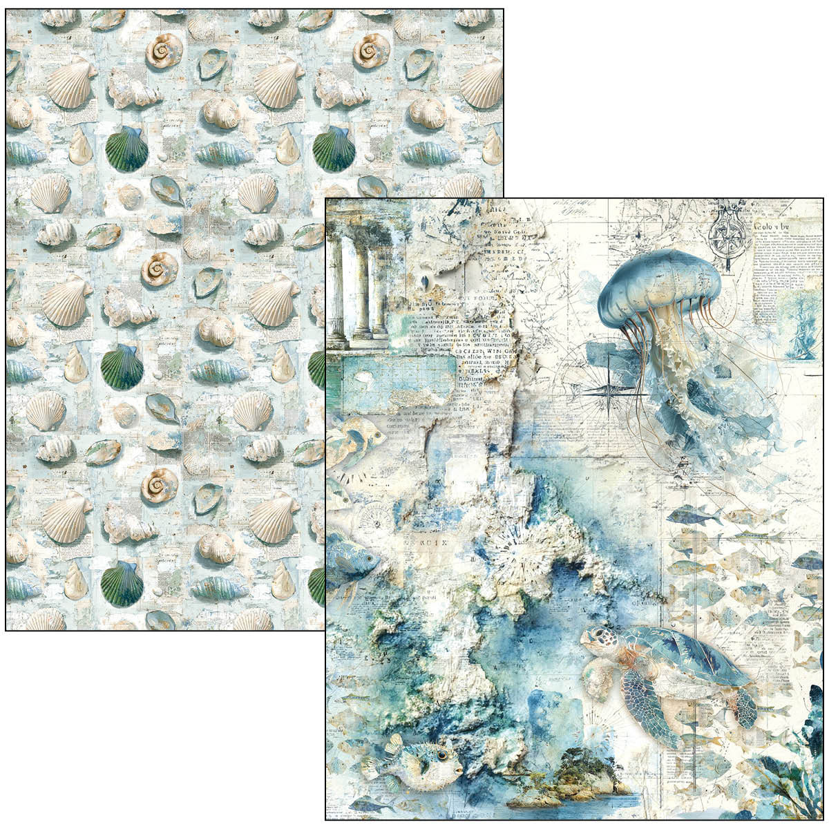 Ciao Bella Edge of the Ocean A4 Maxi Mixed Media Book - Image 6