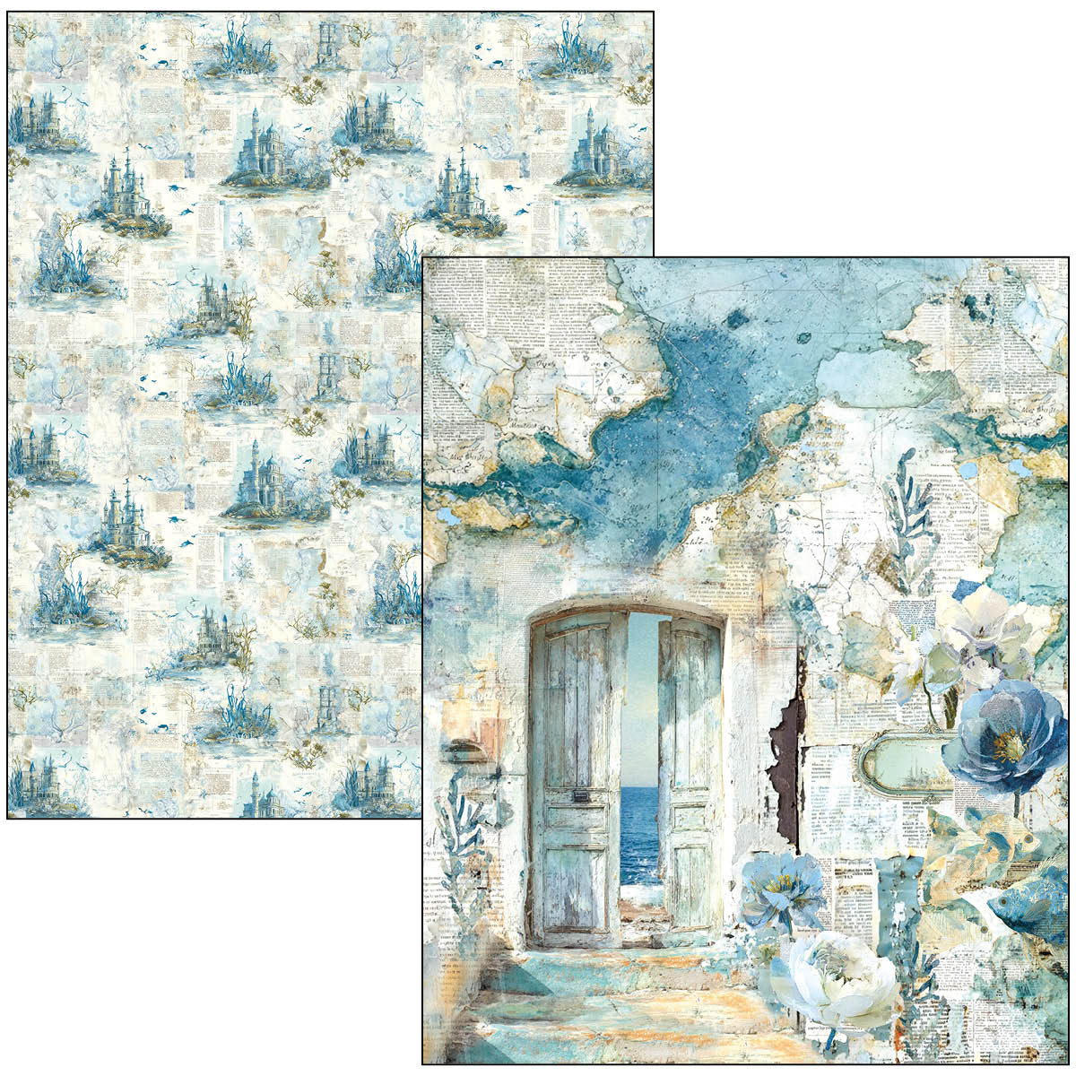Ciao Bella Edge of the Ocean A4 Maxi Mixed Media Book - Image 7