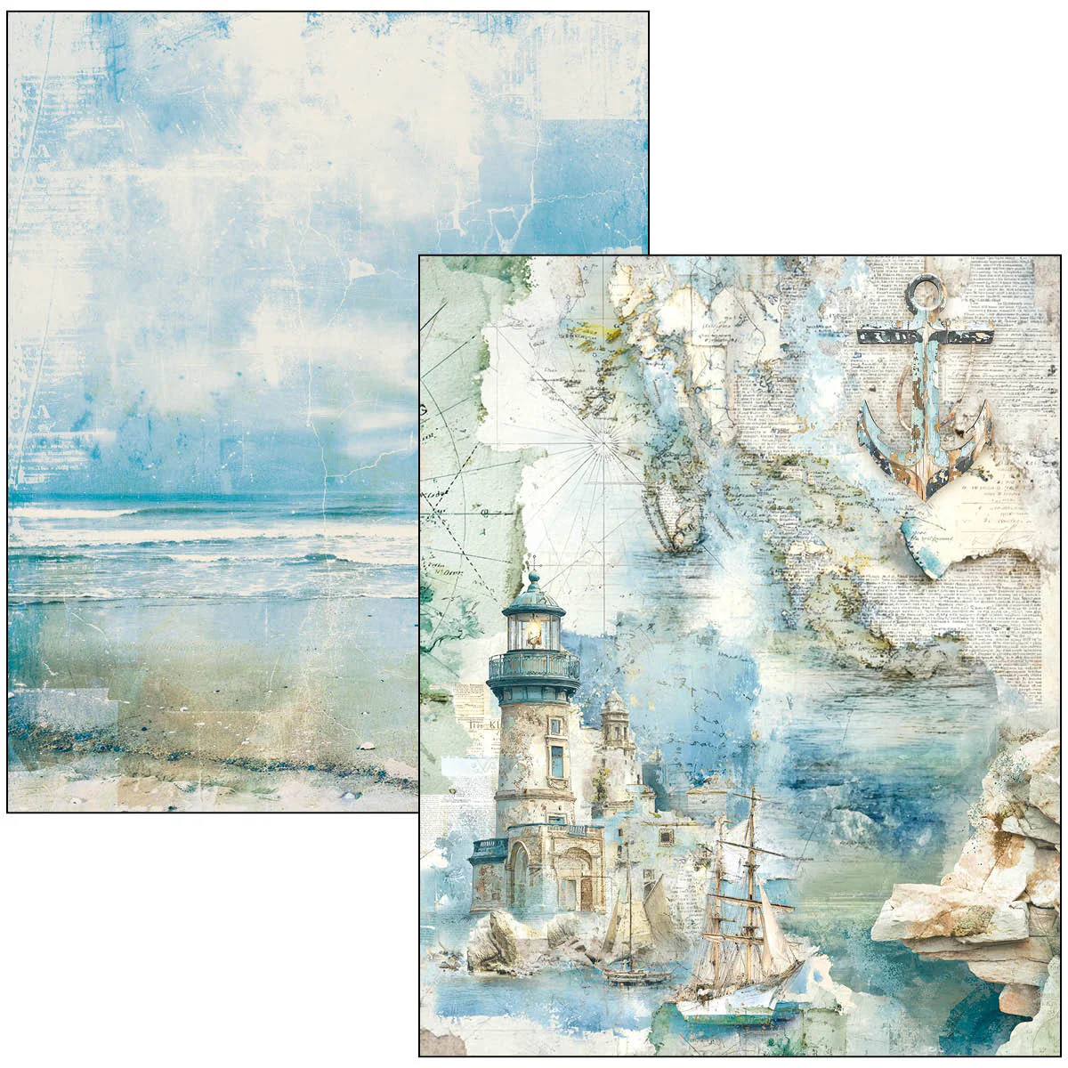 Ciao Bella Edge of the Ocean A4 Maxi Mixed Media Book - Image 9