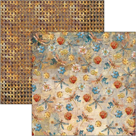 Ciao Bella Esprit de Voyage 12x12 Inch Patterns Pad (8pcs) - Image 4