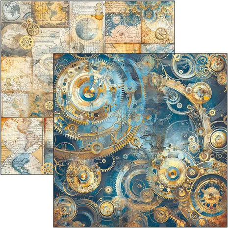 Ciao Bella Esprit de Voyage 12x12 Inch Patterns Pad (8pcs) - Image 5