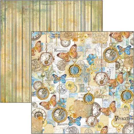 Ciao Bella Esprit de Voyage 12x12 Inch Patterns Pad (8pcs) - Image 9