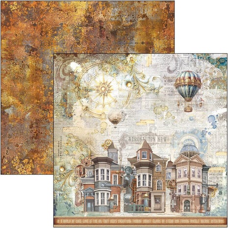 Ciao Bella Esprit de Voyage 8x8 Inch Paper Pad (12pcs) - Image 8