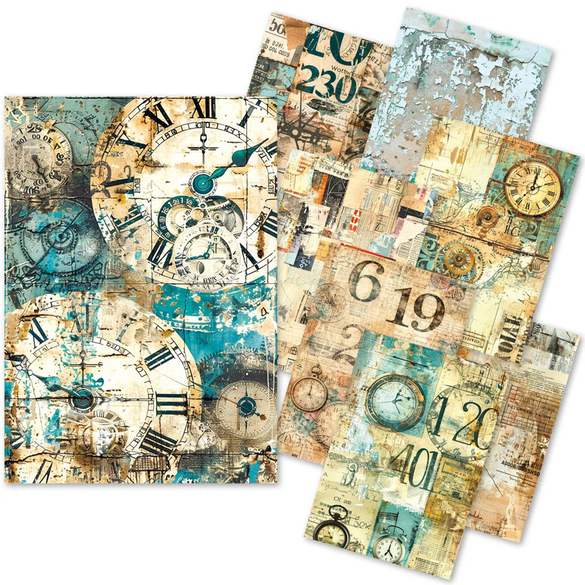 Ciao Bella Fragments of Time A5 Tissue Paper Set (24pcs)