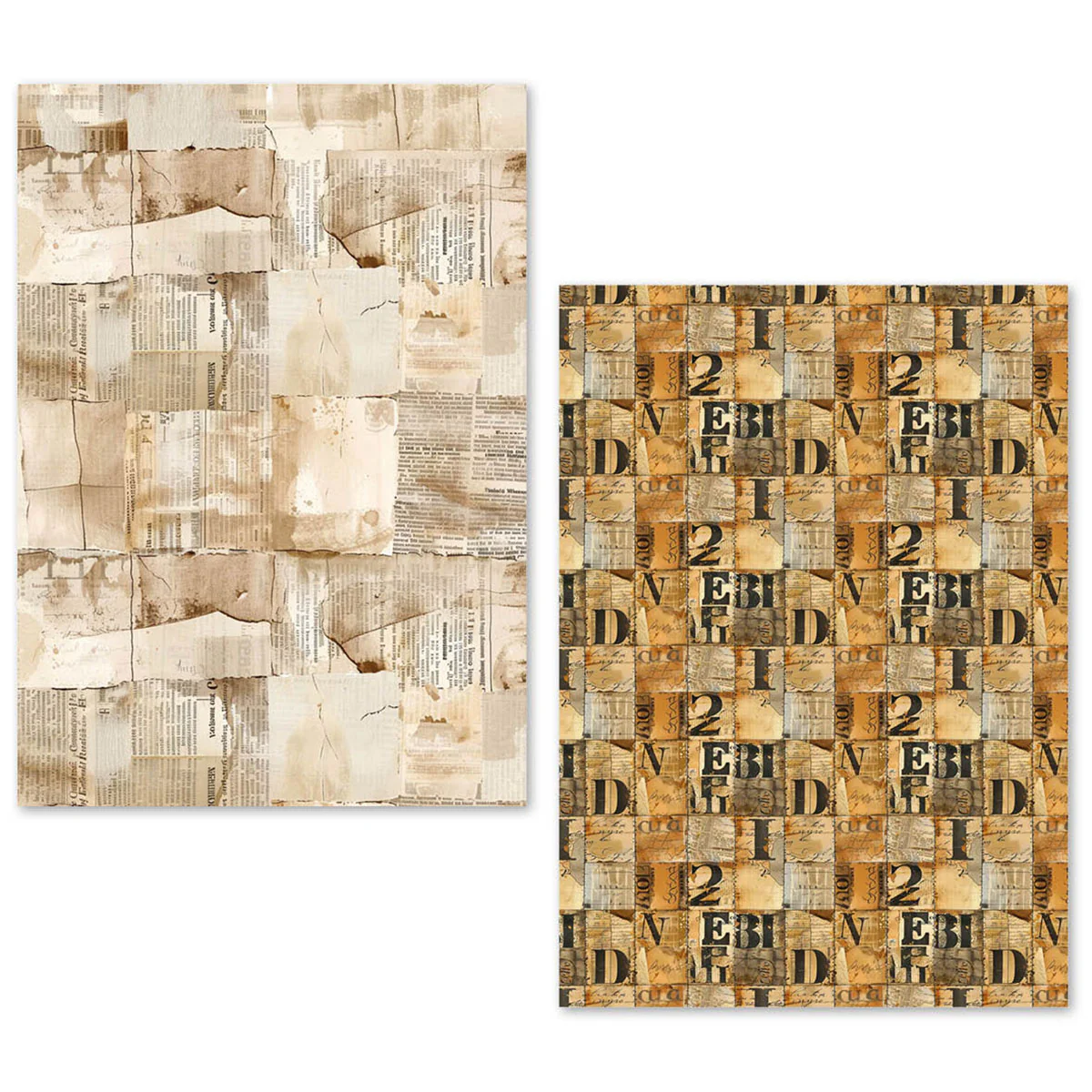 Ciao Bella Fragments of Time A5 Tissue Paper Set (24pcs) - Image 5