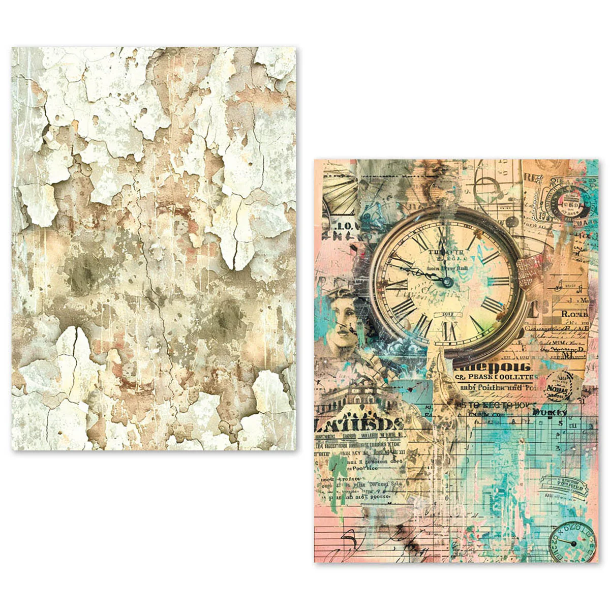 Ciao Bella Fragments of Time A5 Tissue Paper Set (24pcs) - Image 6