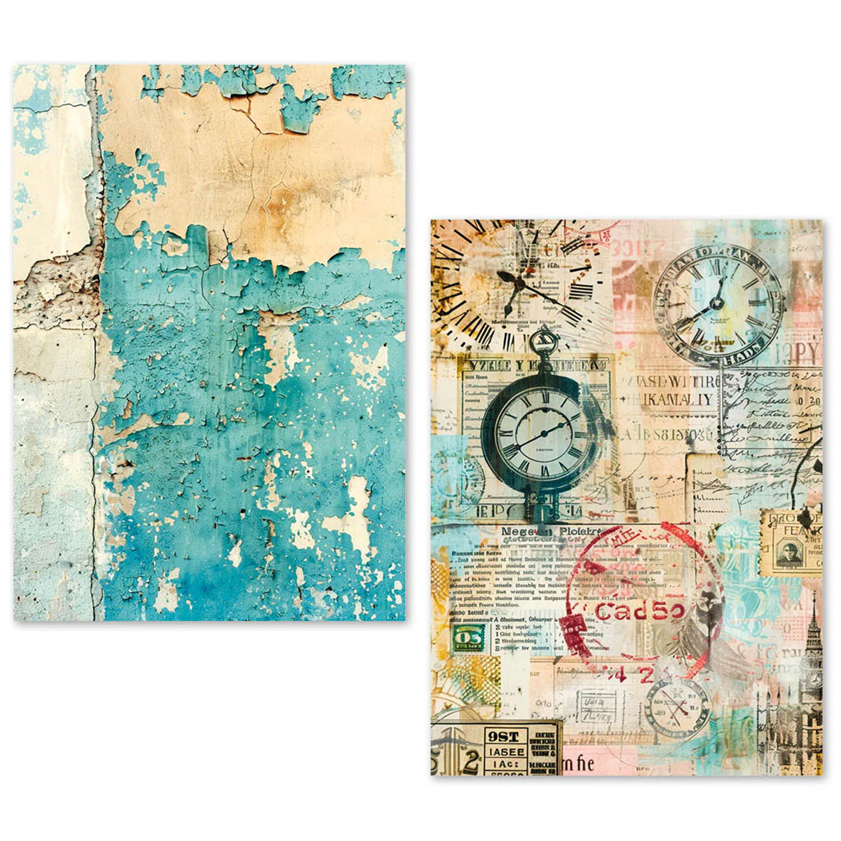 Ciao Bella Fragments of Time A5 Tissue Paper Set (24pcs) - Image 7