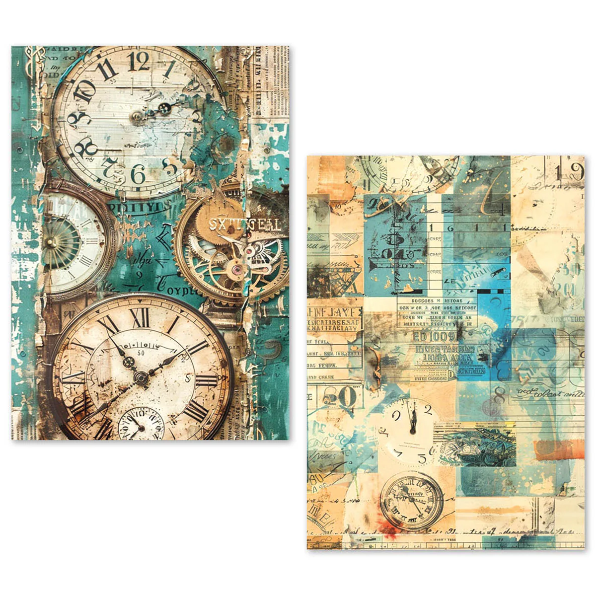 Ciao Bella Fragments of Time A5 Tissue Paper Set (24pcs) - Image 8