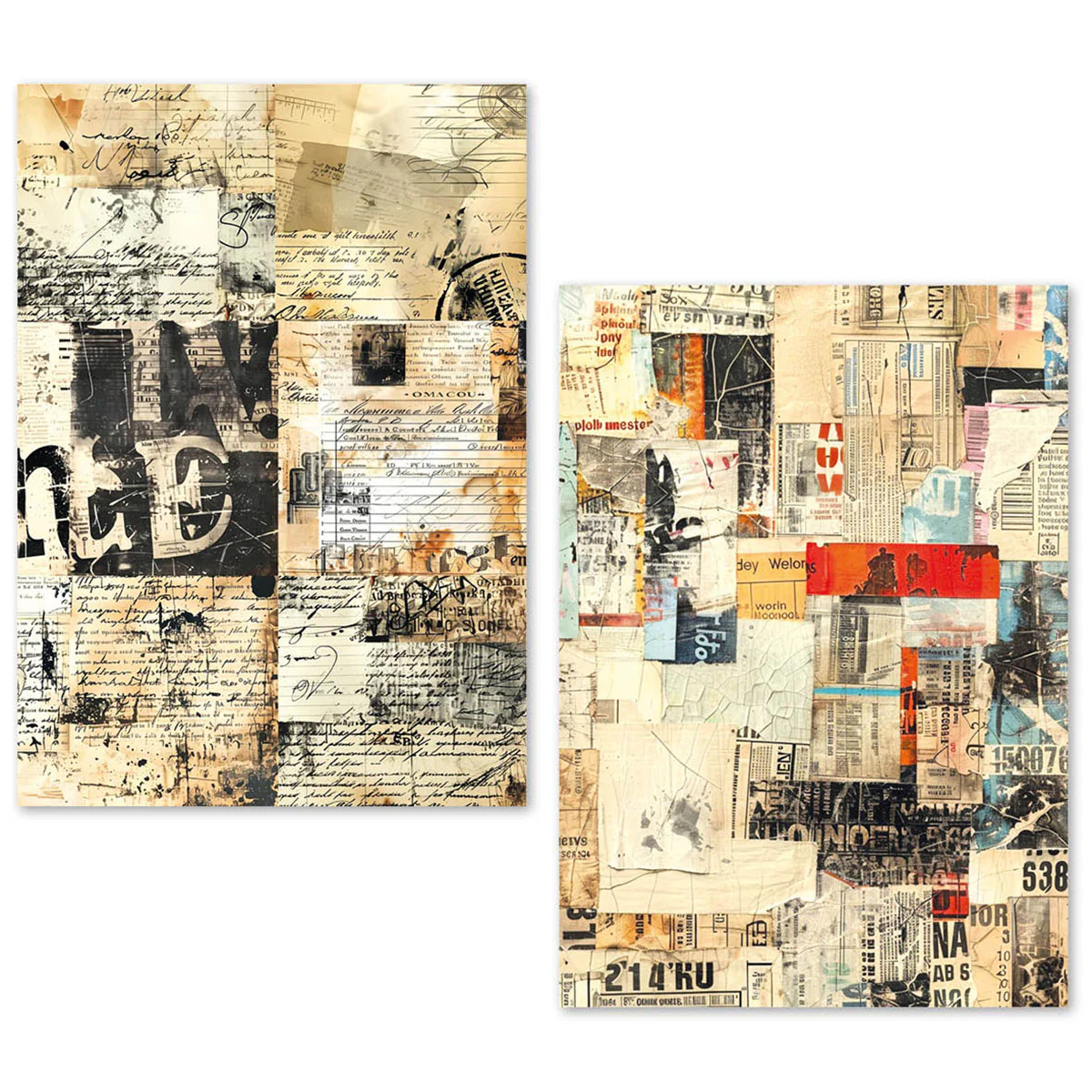 Ciao Bella Fragments of Time A5 Tissue Paper Set (24pcs) - Image 9