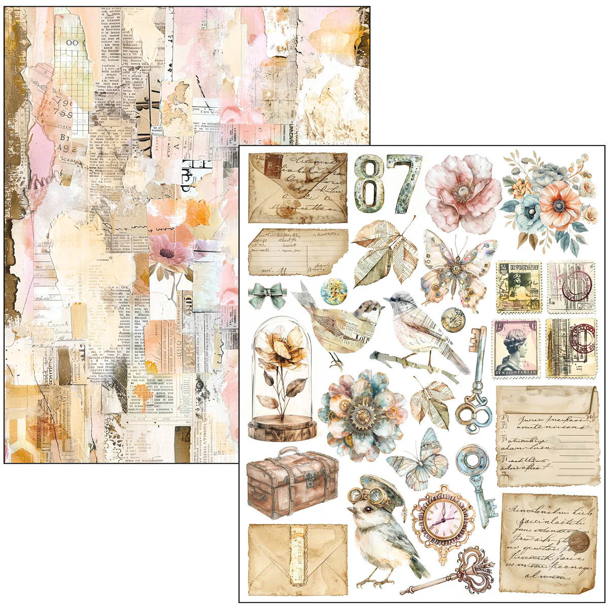 Ciao Bella Lost in Time A4 Maxi Mixed Media Book - Image 20