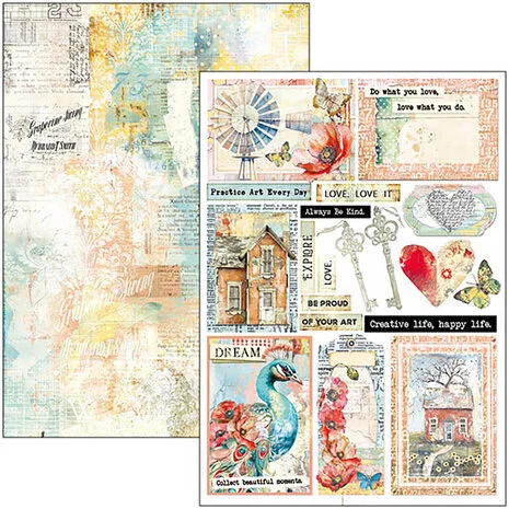 Ciao Bella Majestic Dream A4 Creative Pad (9pcs) - Image 11