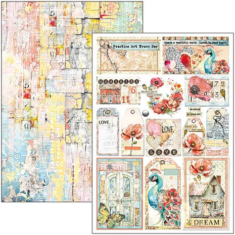 Ciao Bella Majestic Dream A4 Creative Pad (9pcs) - Image 5