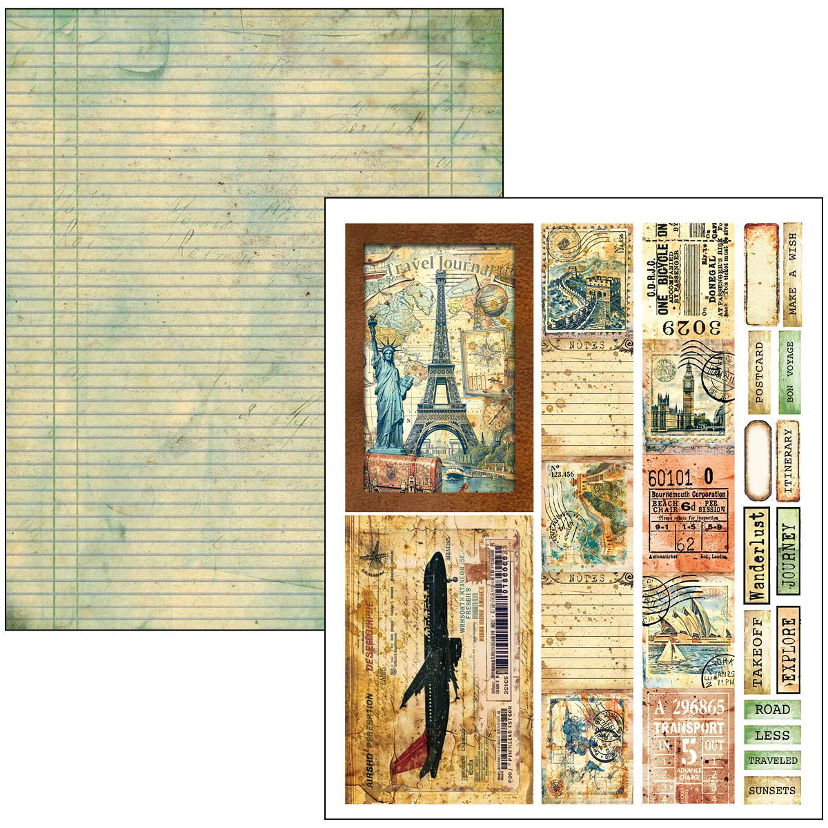 Ciao Bella Mixed Media Book A4 Maxi Journey Ahead - Image 12