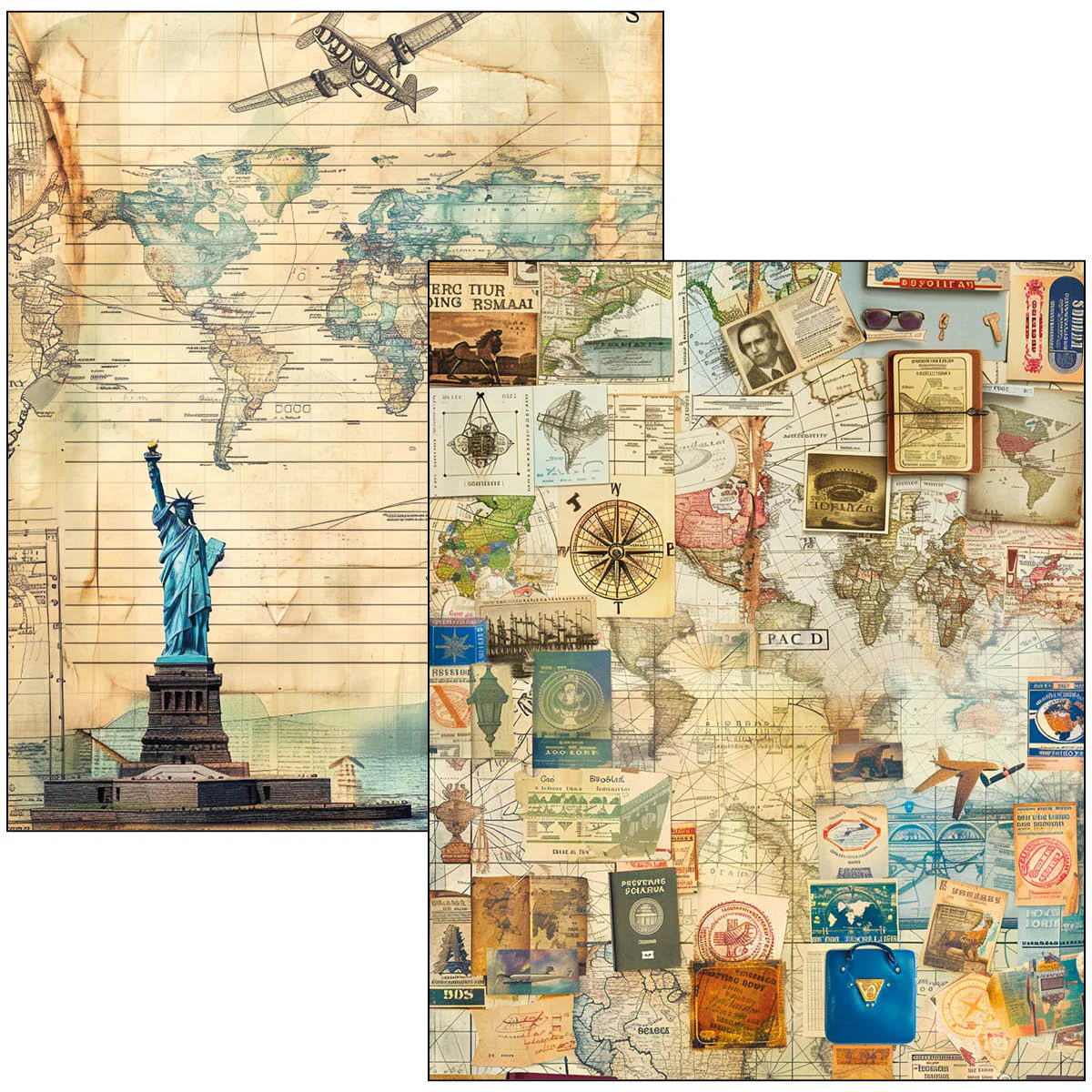Ciao Bella Mixed Media Book A4 Maxi Journey Ahead - Image 13