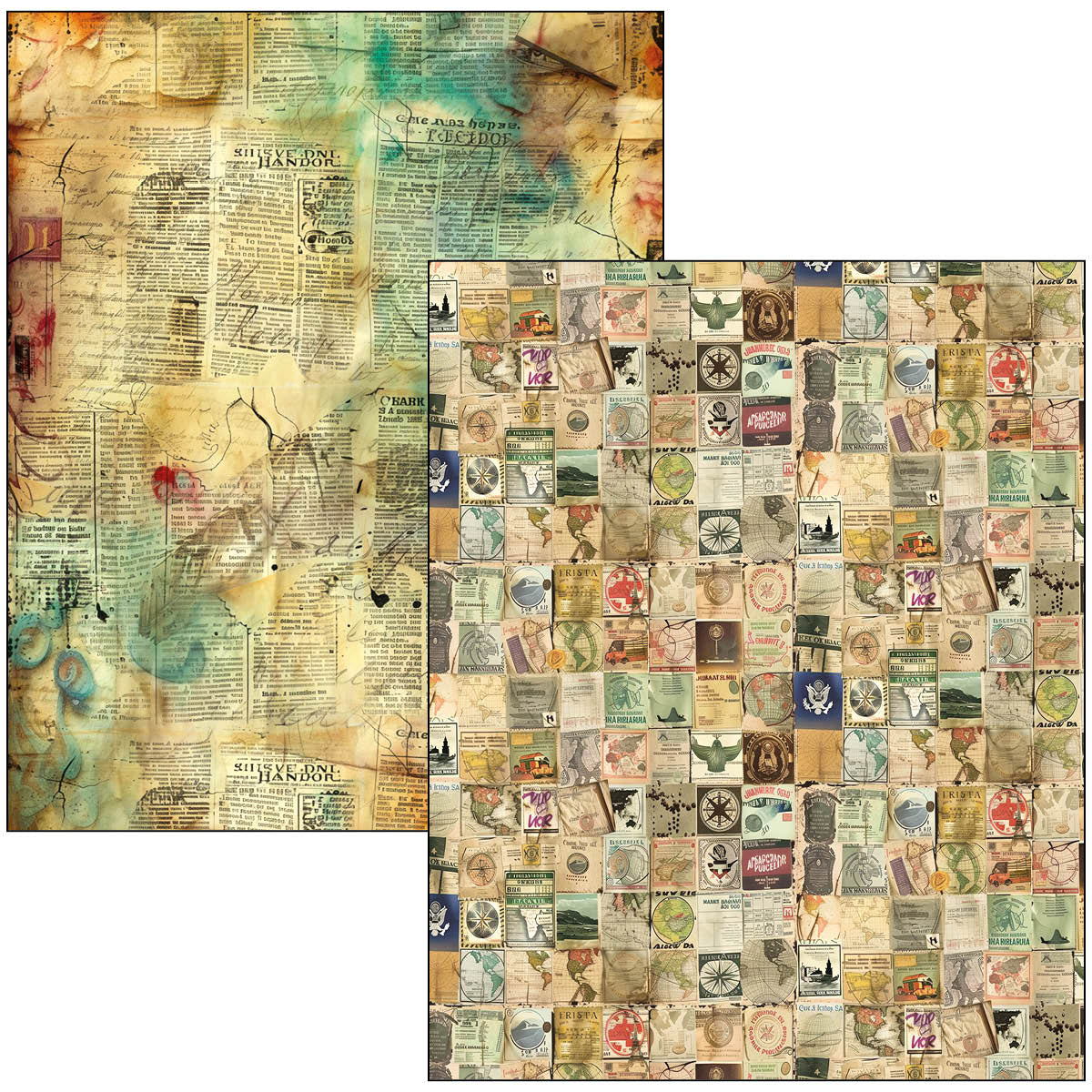 Ciao Bella Mixed Media Book A4 Maxi Journey Ahead - Image 16