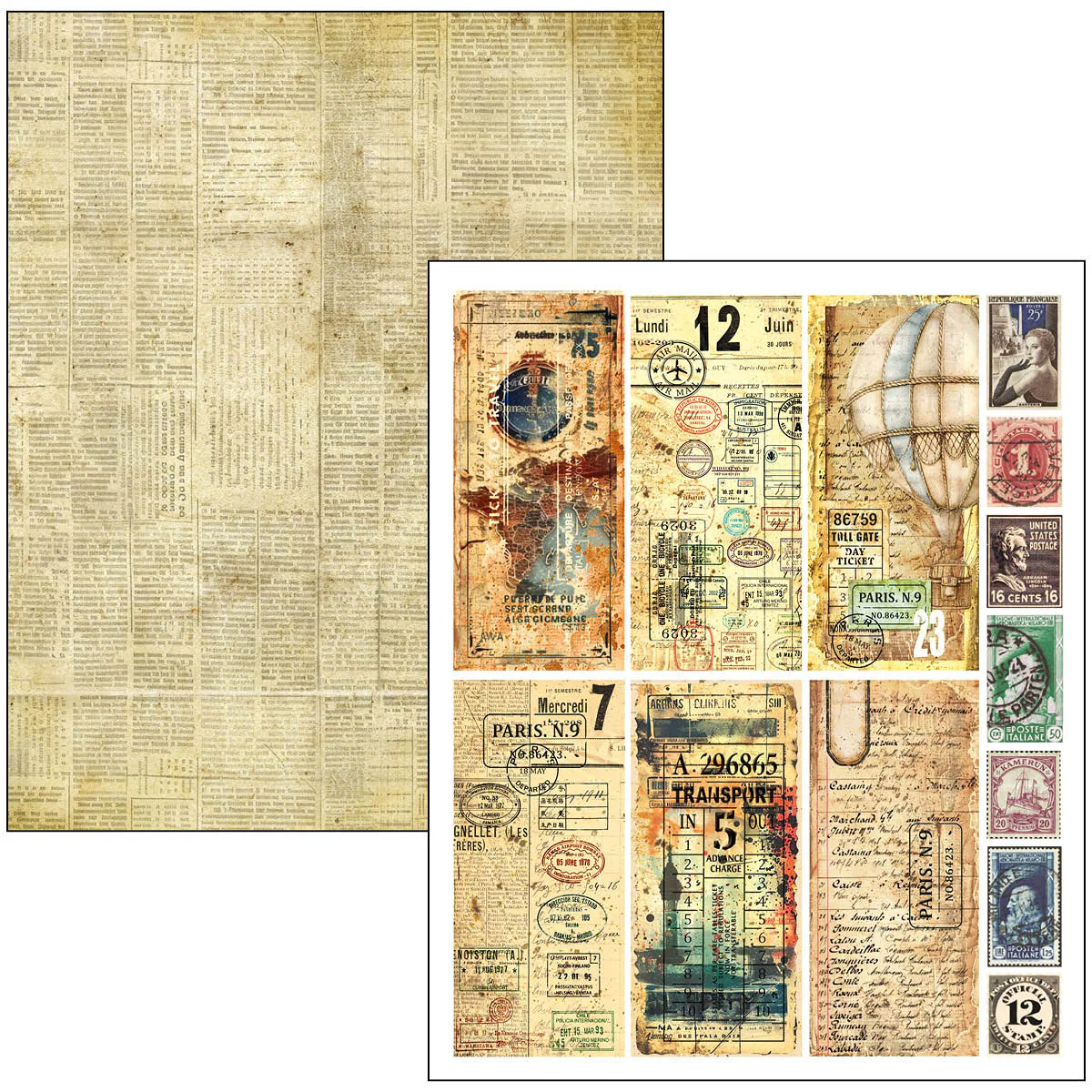 Ciao Bella Mixed Media Book A4 Maxi Journey Ahead - Image 19