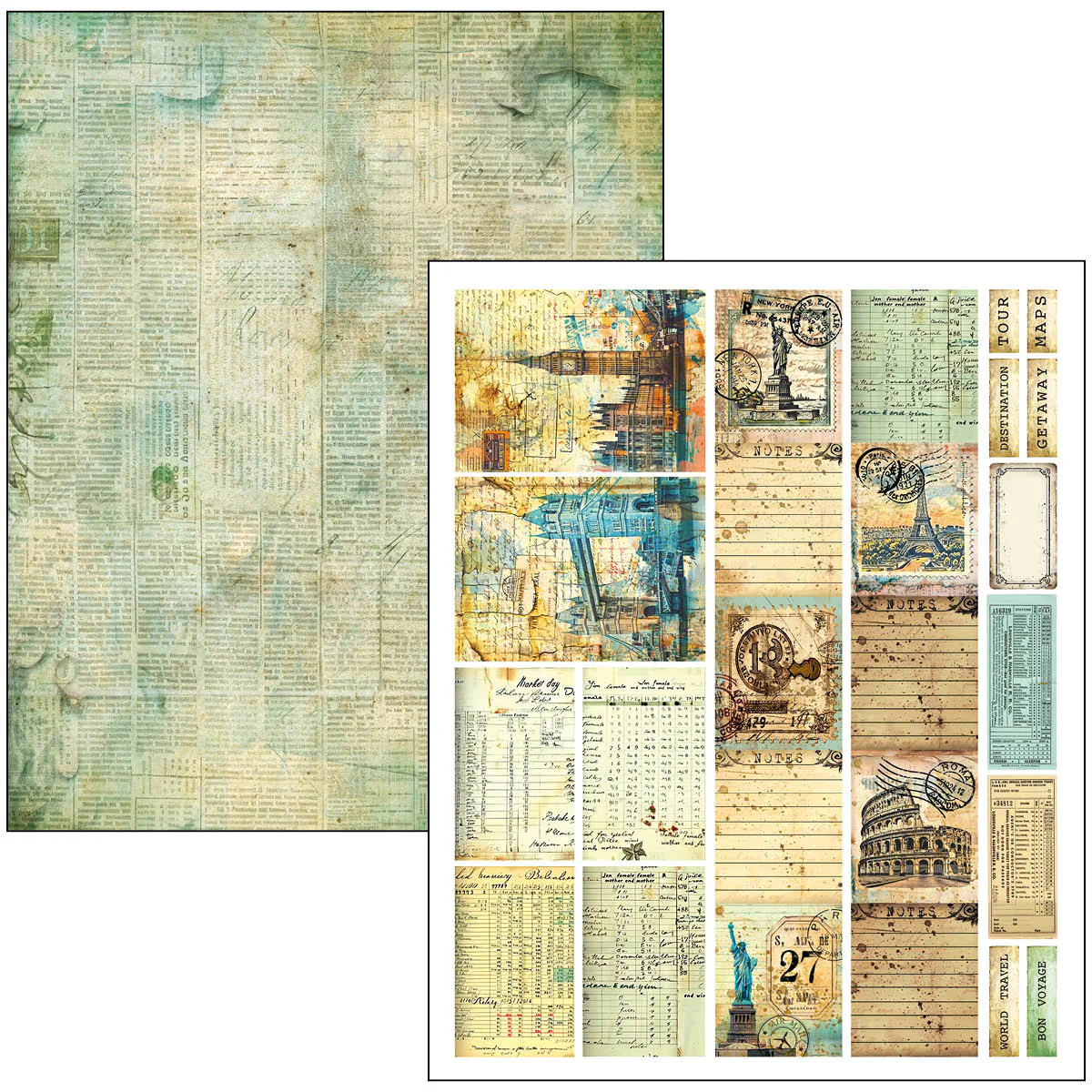 Ciao Bella Mixed Media Book A4 Maxi Journey Ahead - Image 22