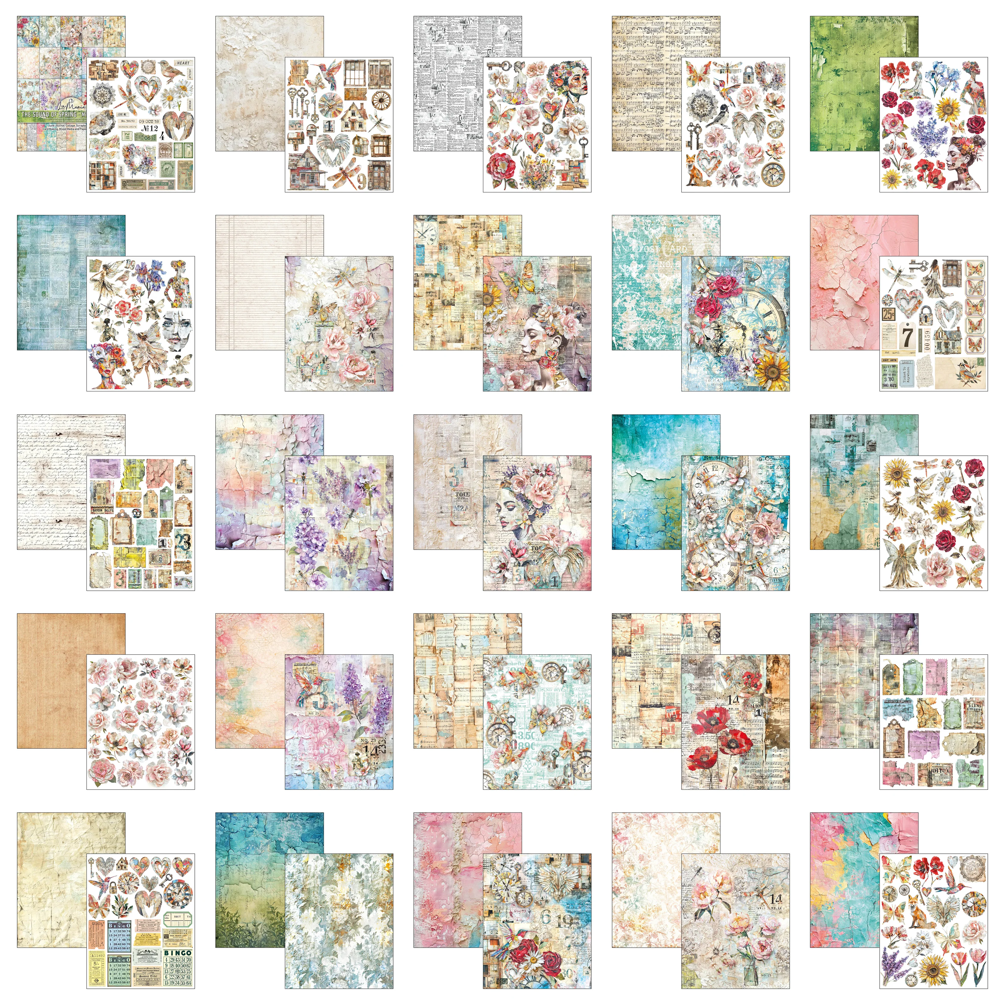 Ciao Bella The Sound of Spring A4 Maxi Mixed Media Book - Image 2