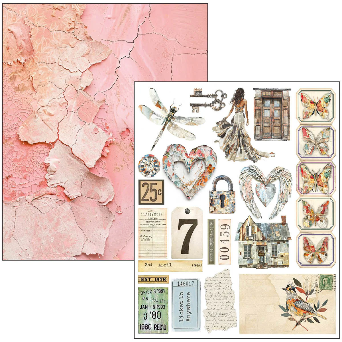 Ciao Bella The Sound of Spring A4 Maxi Mixed Media Book - Image 21