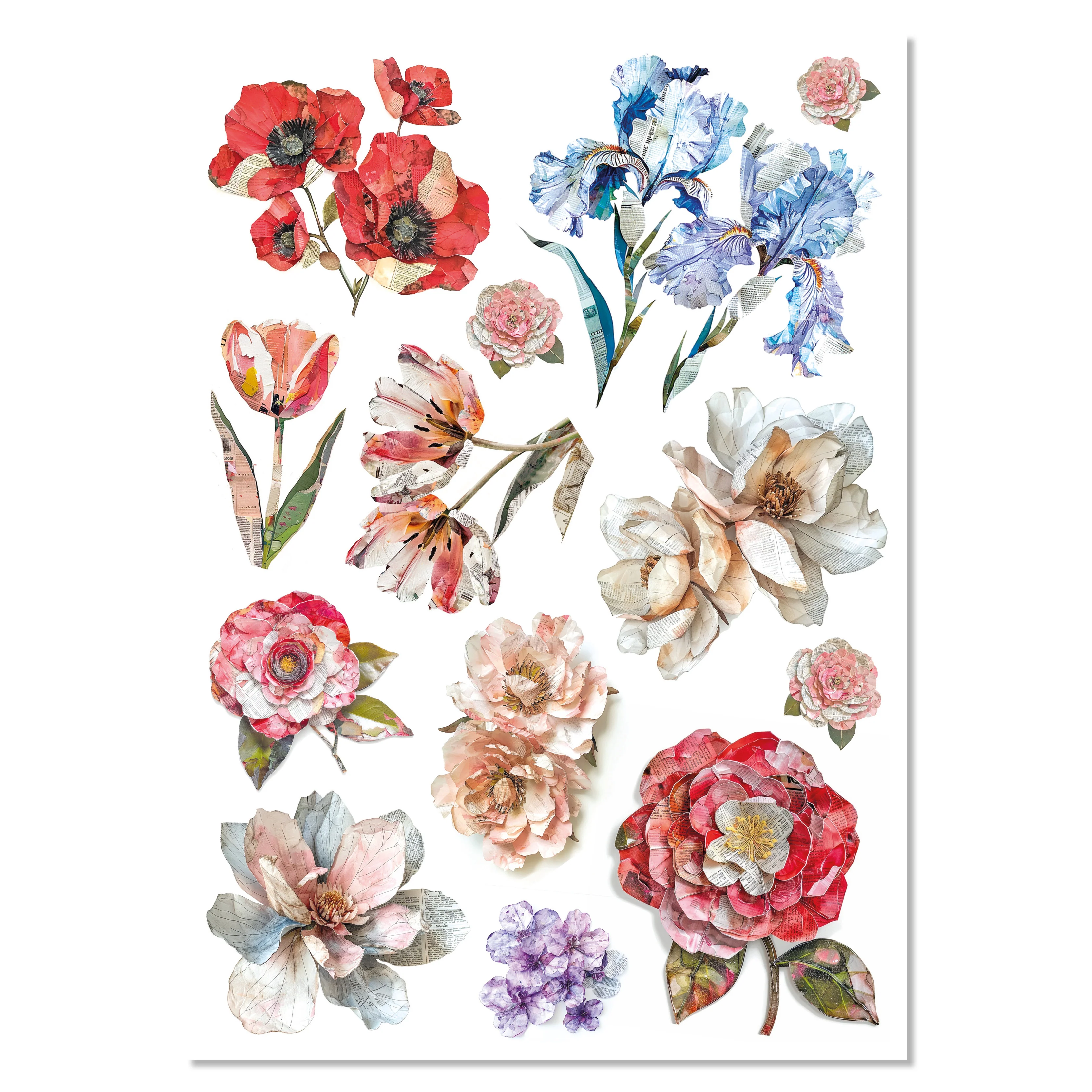 Ciao Bella The Sound of Spring A4 Mixed Media Rice Paper (4pcs) - Image 5