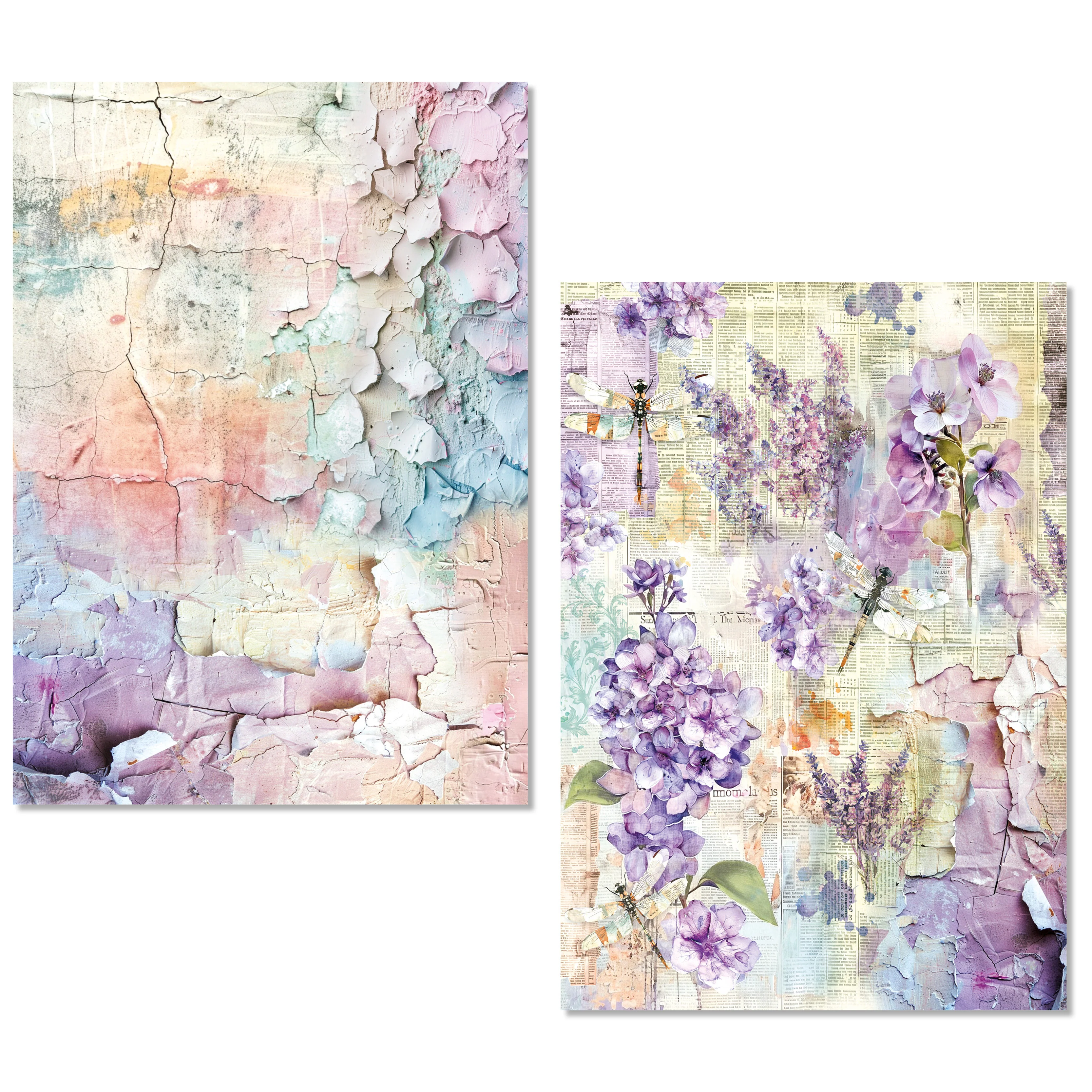 Ciao Bella The Sound of Spring A5 Rice Paper Mixed (8pcs) - Image 4
