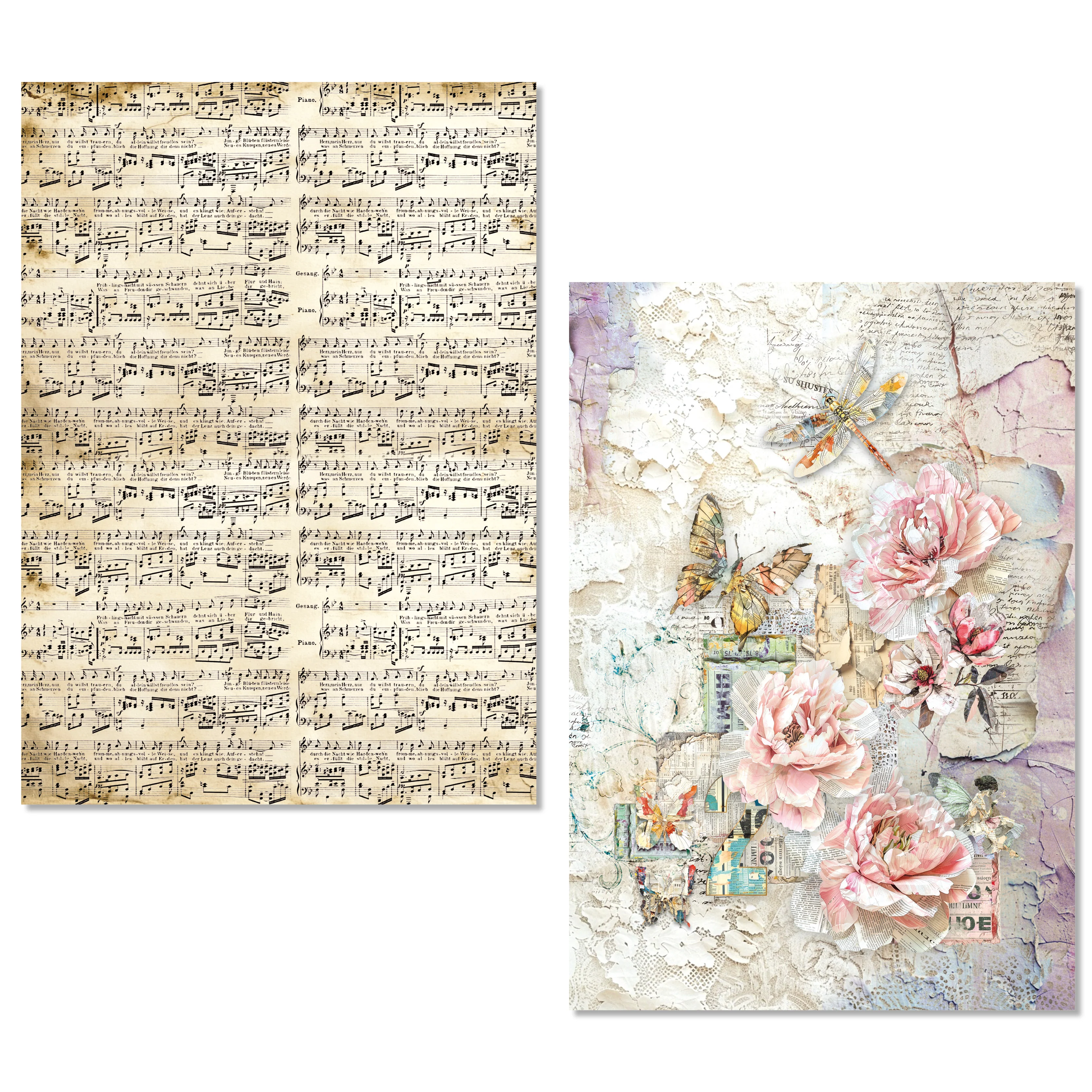 Ciao Bella The Sound of Spring A5 Rice Paper Mixed (8pcs) - Image 5